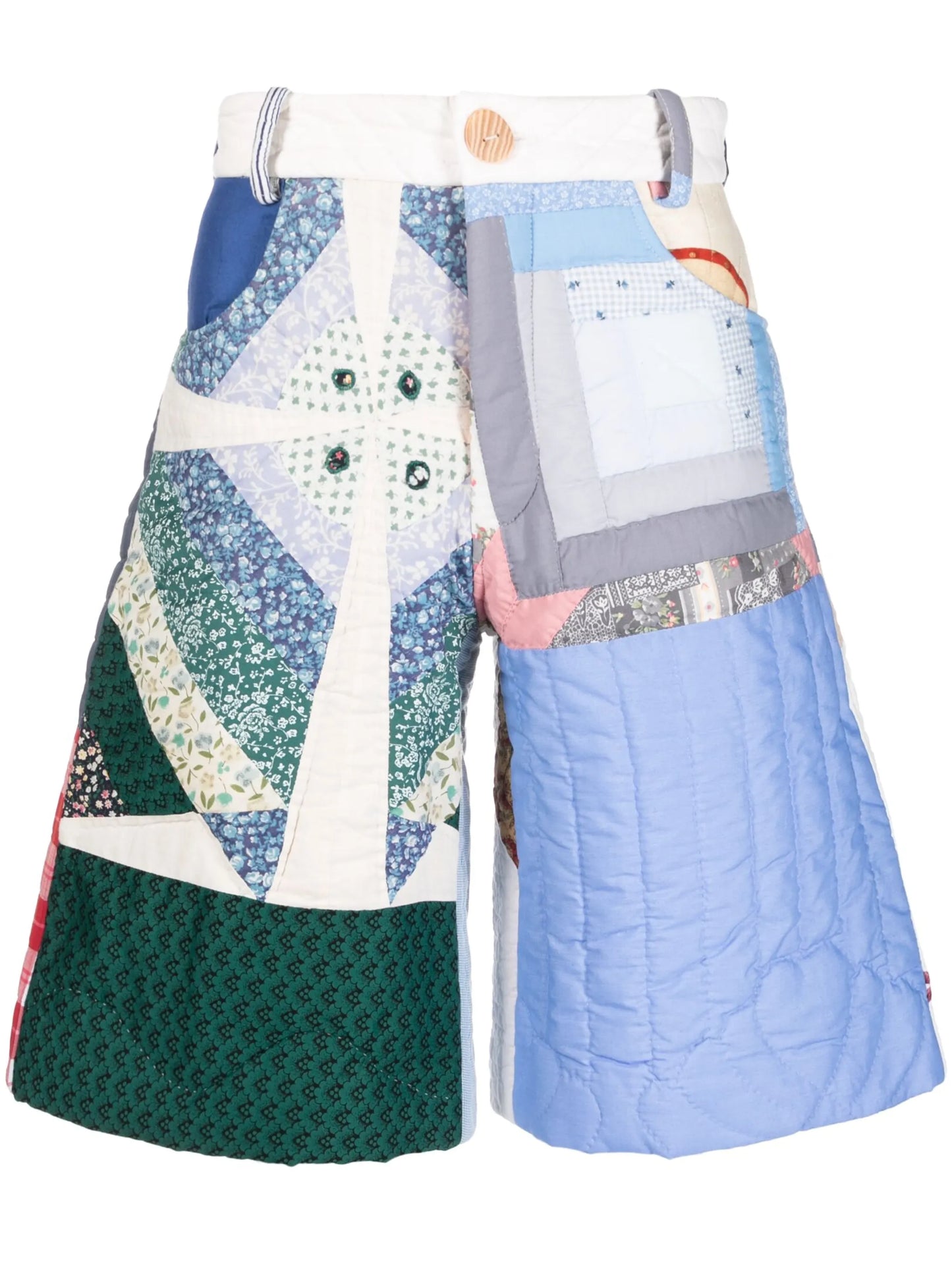 Upcycled Quilted Blanket shorts