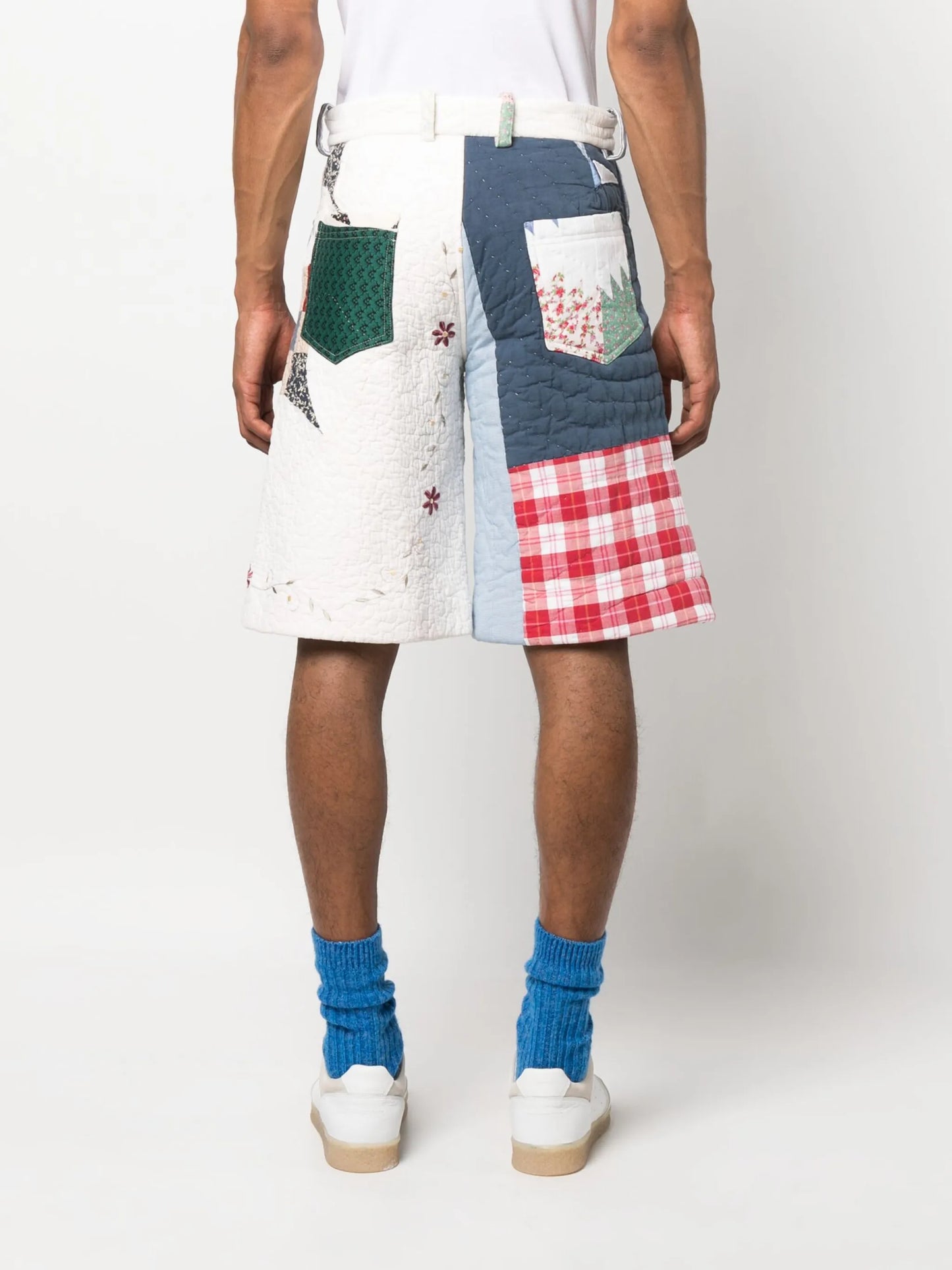 Upcycled Quilted Blanket shorts
