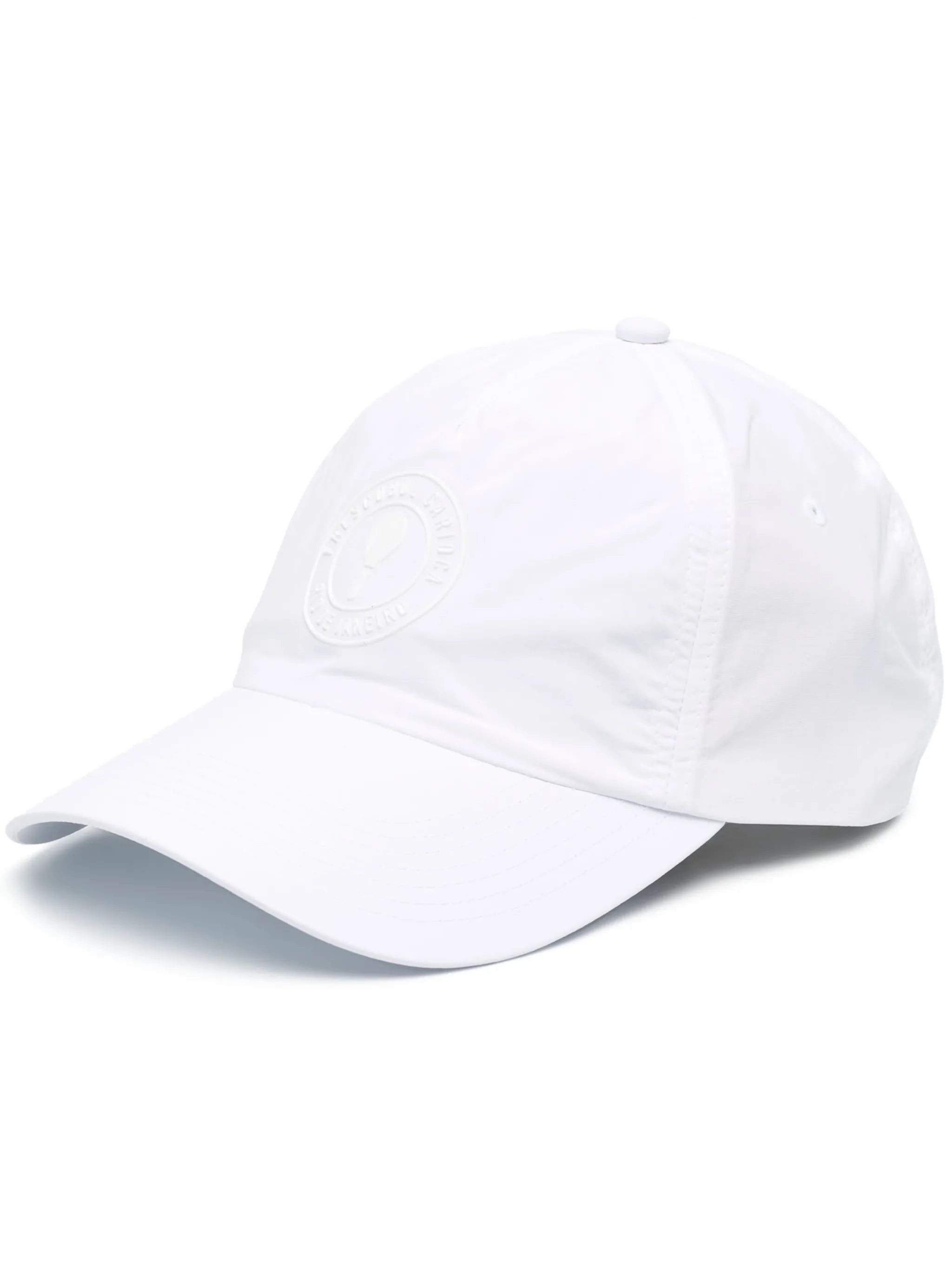 embroidered-logo baseball cap