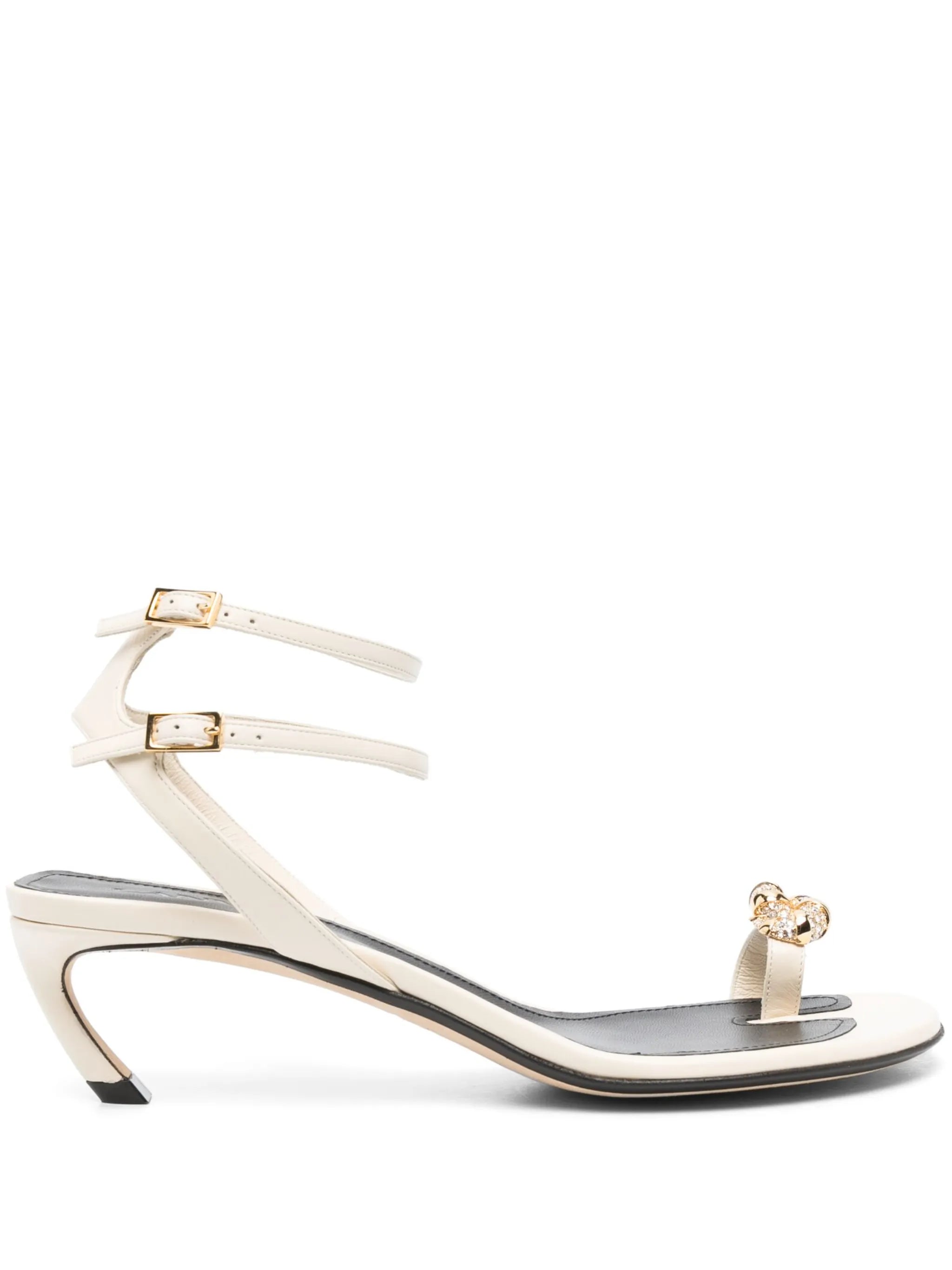 Swing 55mm knot-embellished sandals