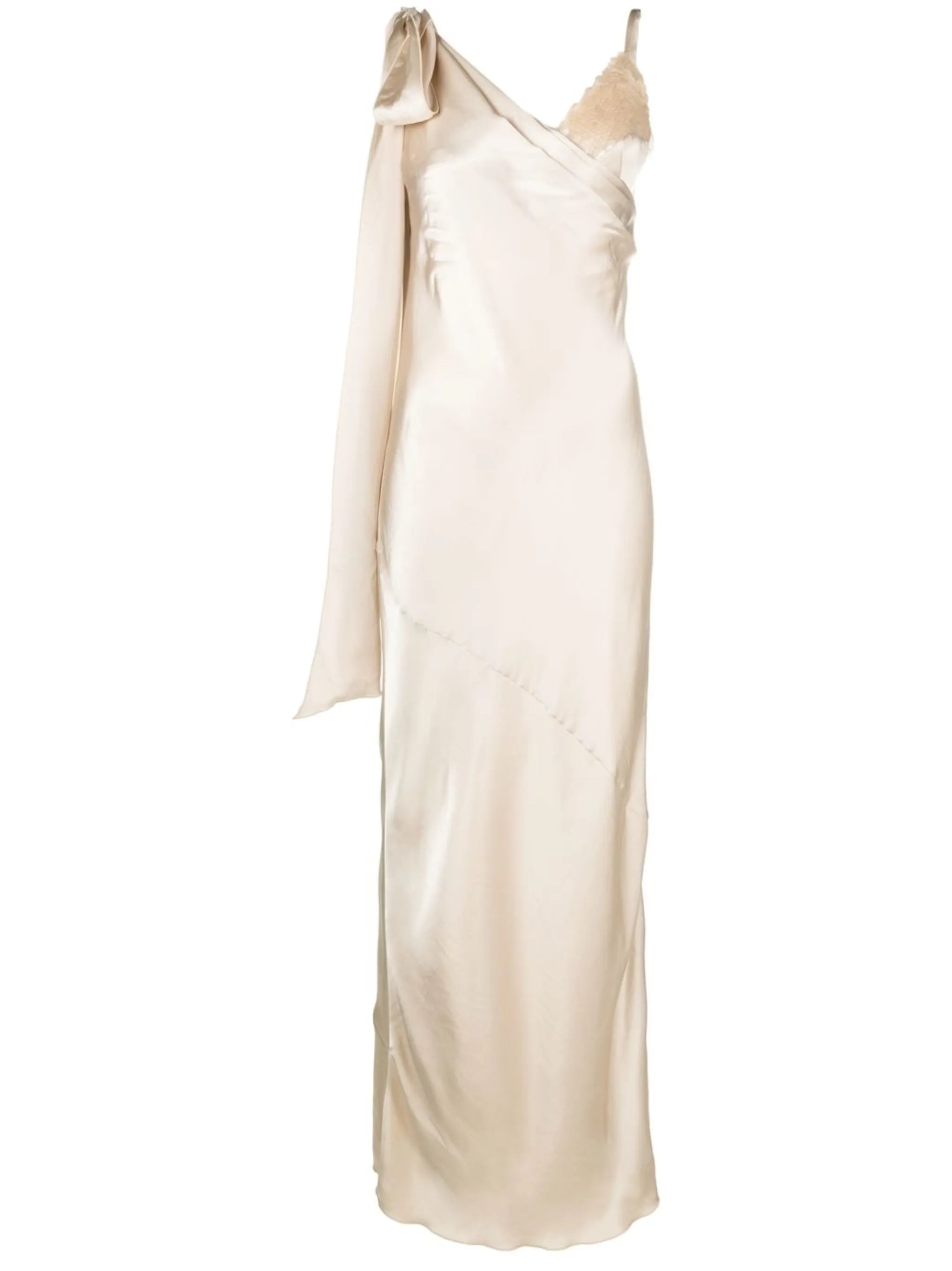 sequin-embellished long dress
