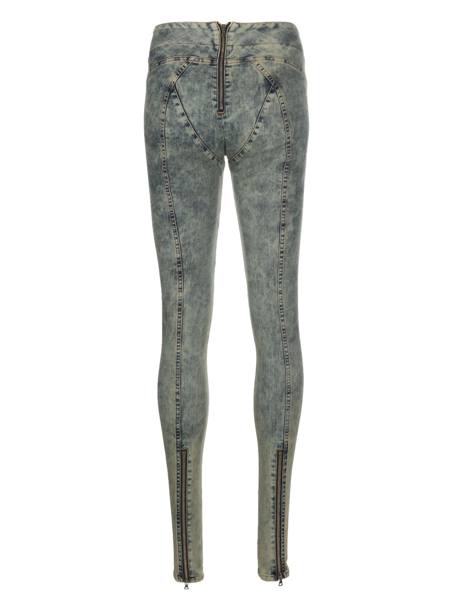 Celest asymmetric skinny jeans