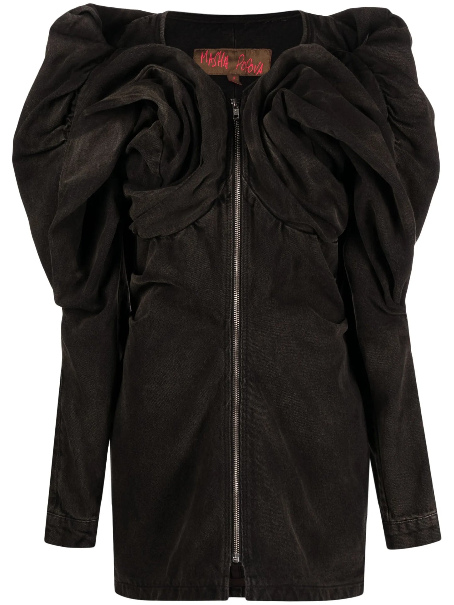 Scrapyard draped dress