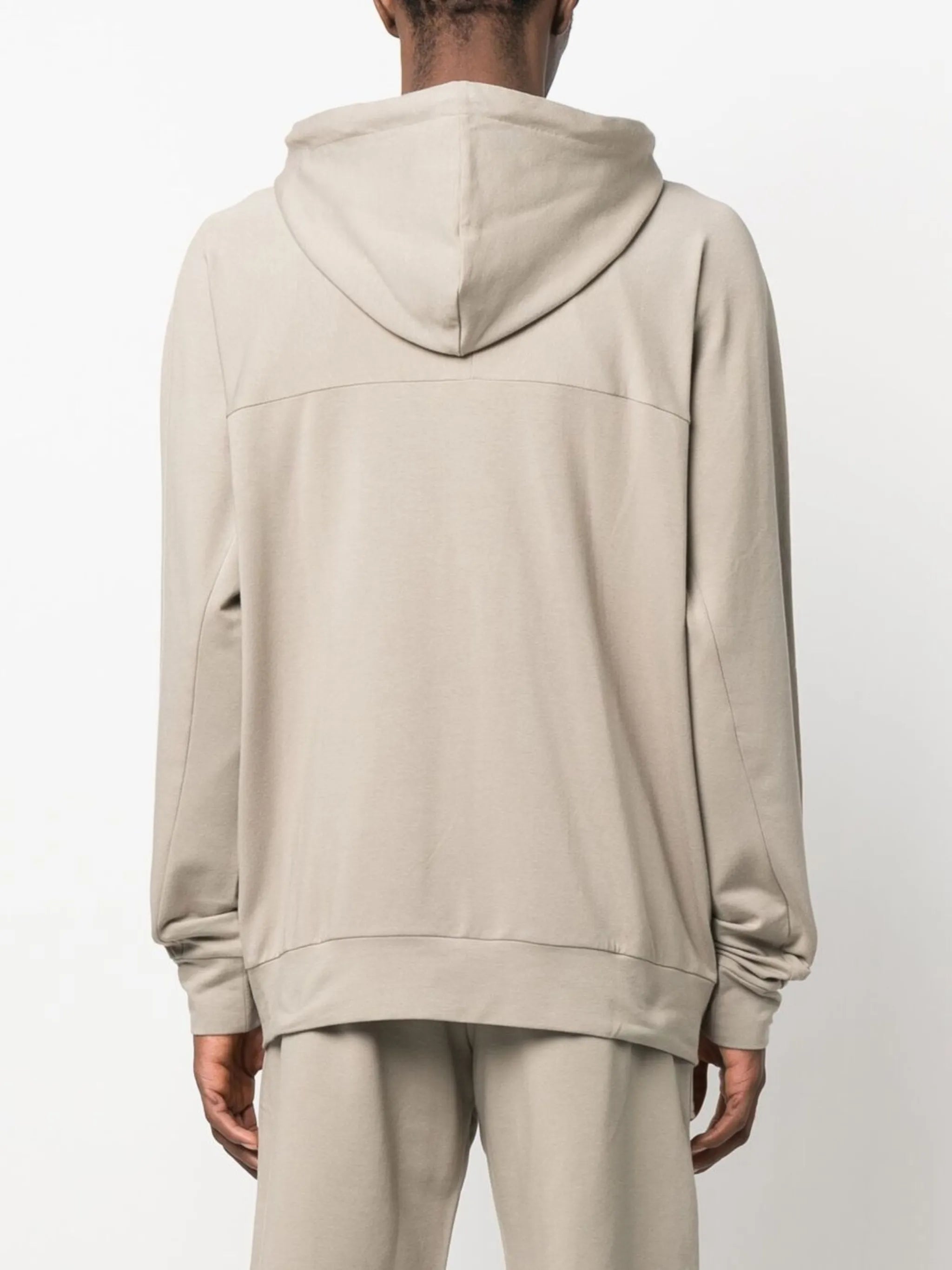 fine knit hooded cardigan