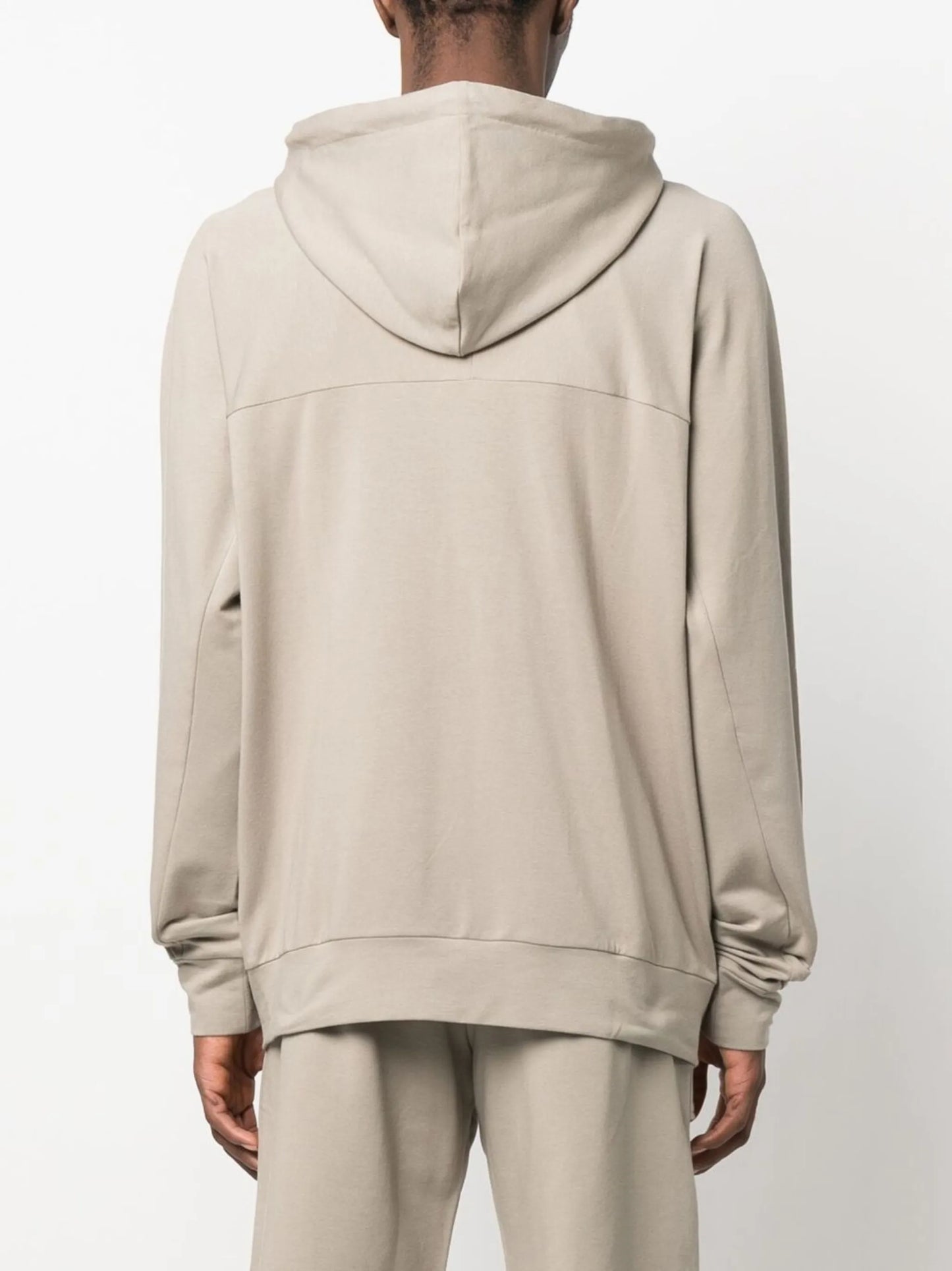 fine knit hooded cardigan