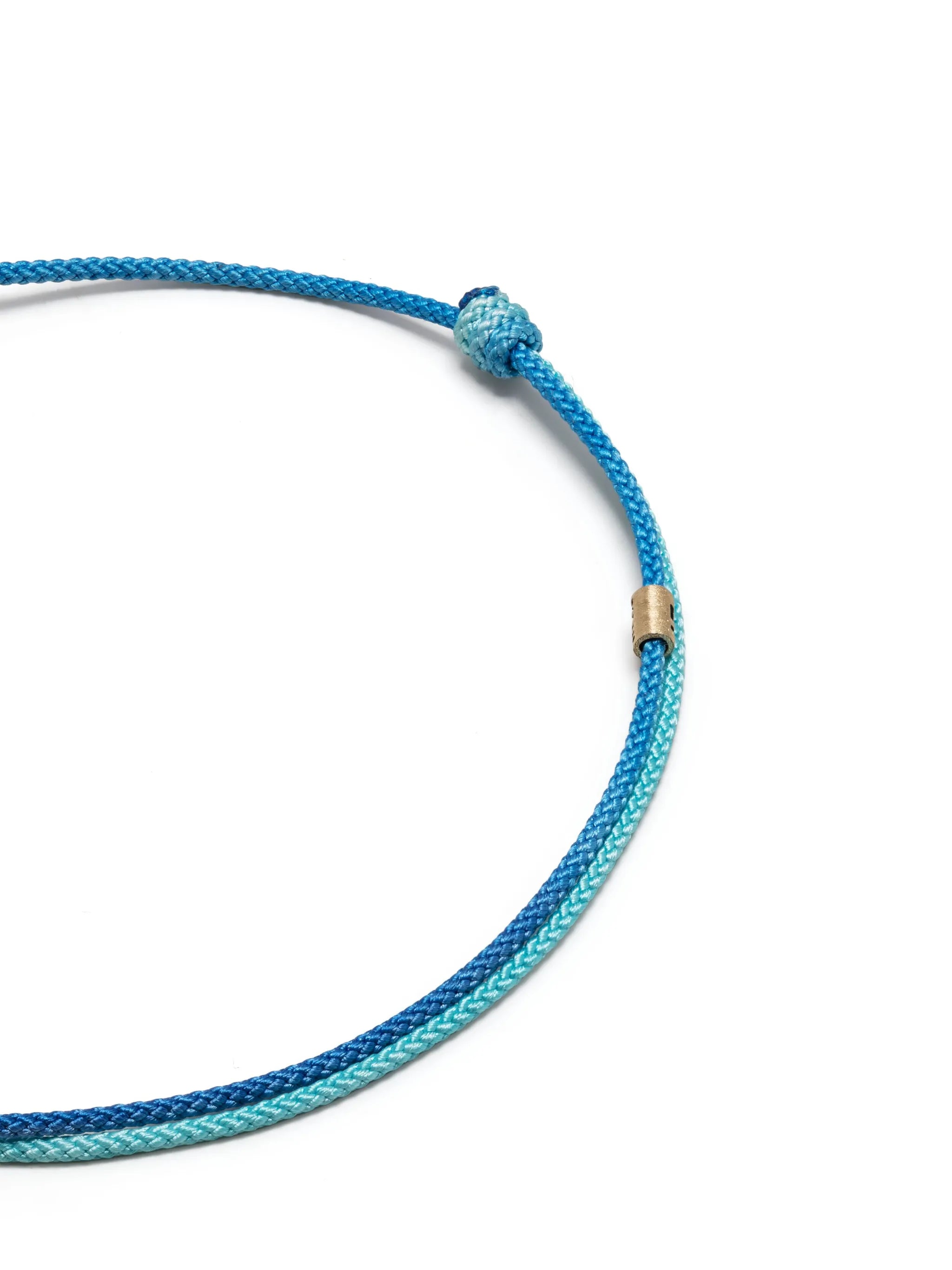 14kt yellow gold Medium Ball sapphire bracelet