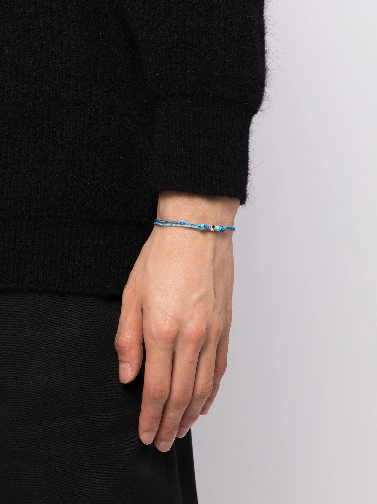 14kt yellow gold Medium Ball sapphire bracelet