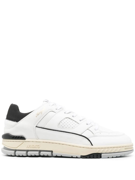 panelled low-top sneakers