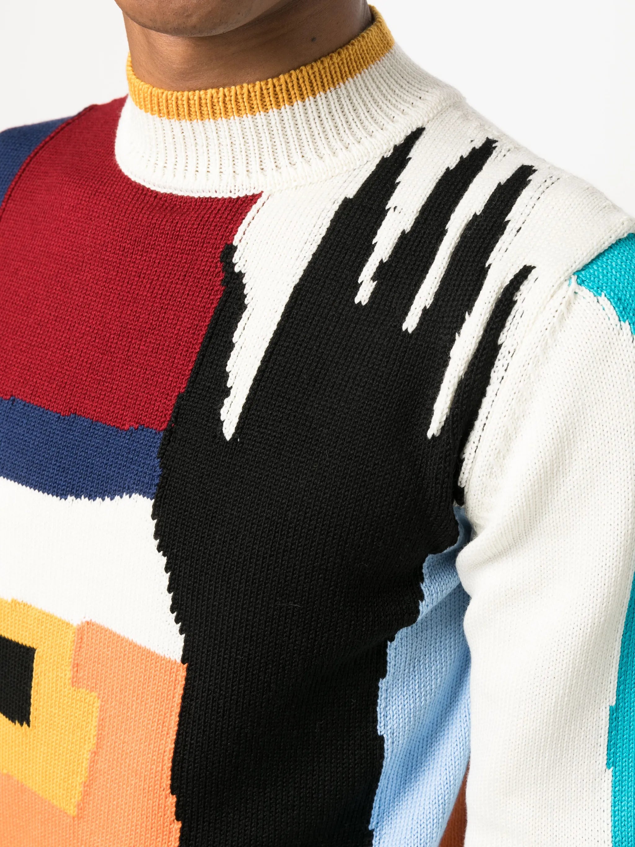 Community Intarsia-Knitted Jumper