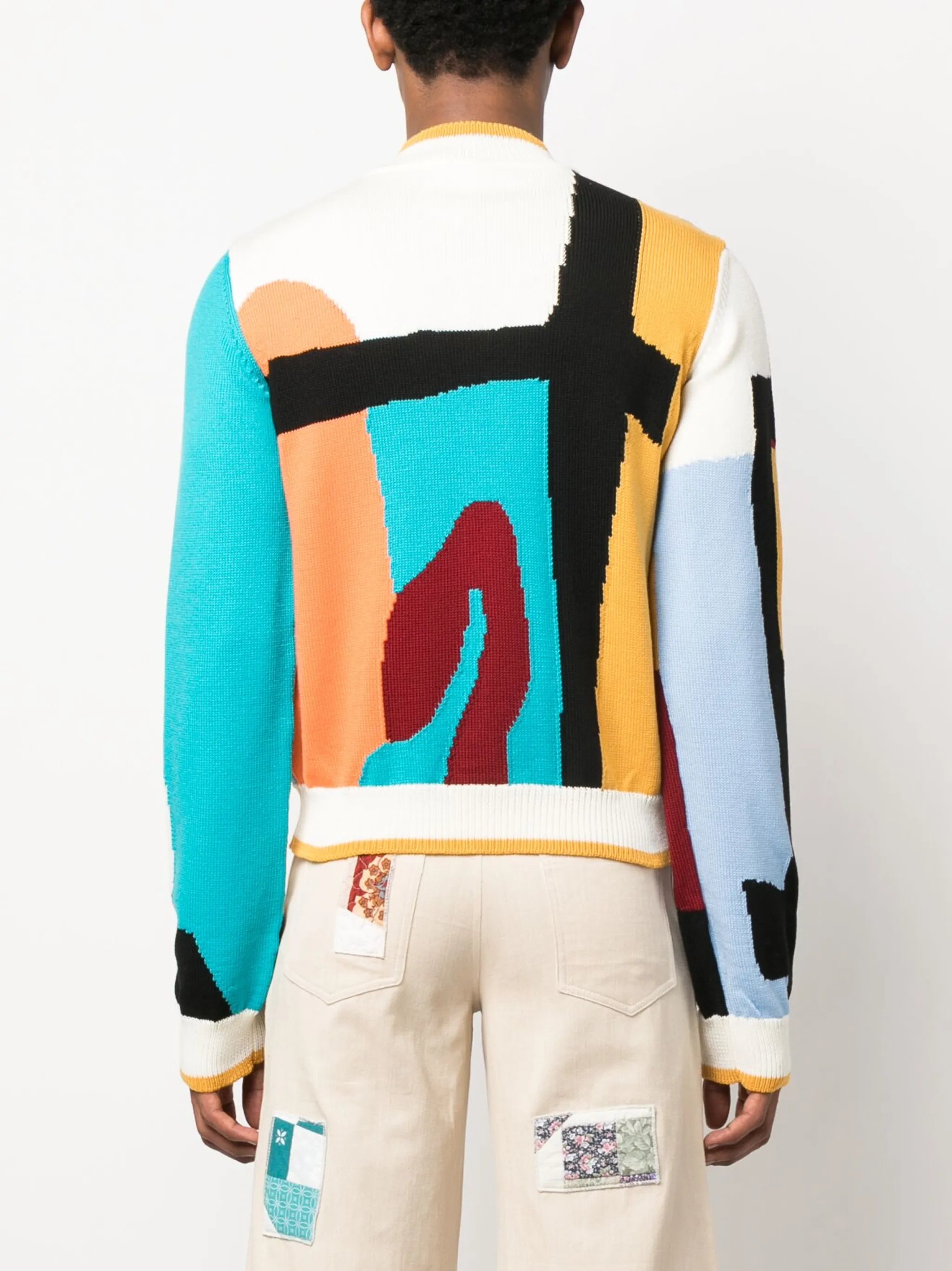 Community Intarsia-Knitted Jumper
