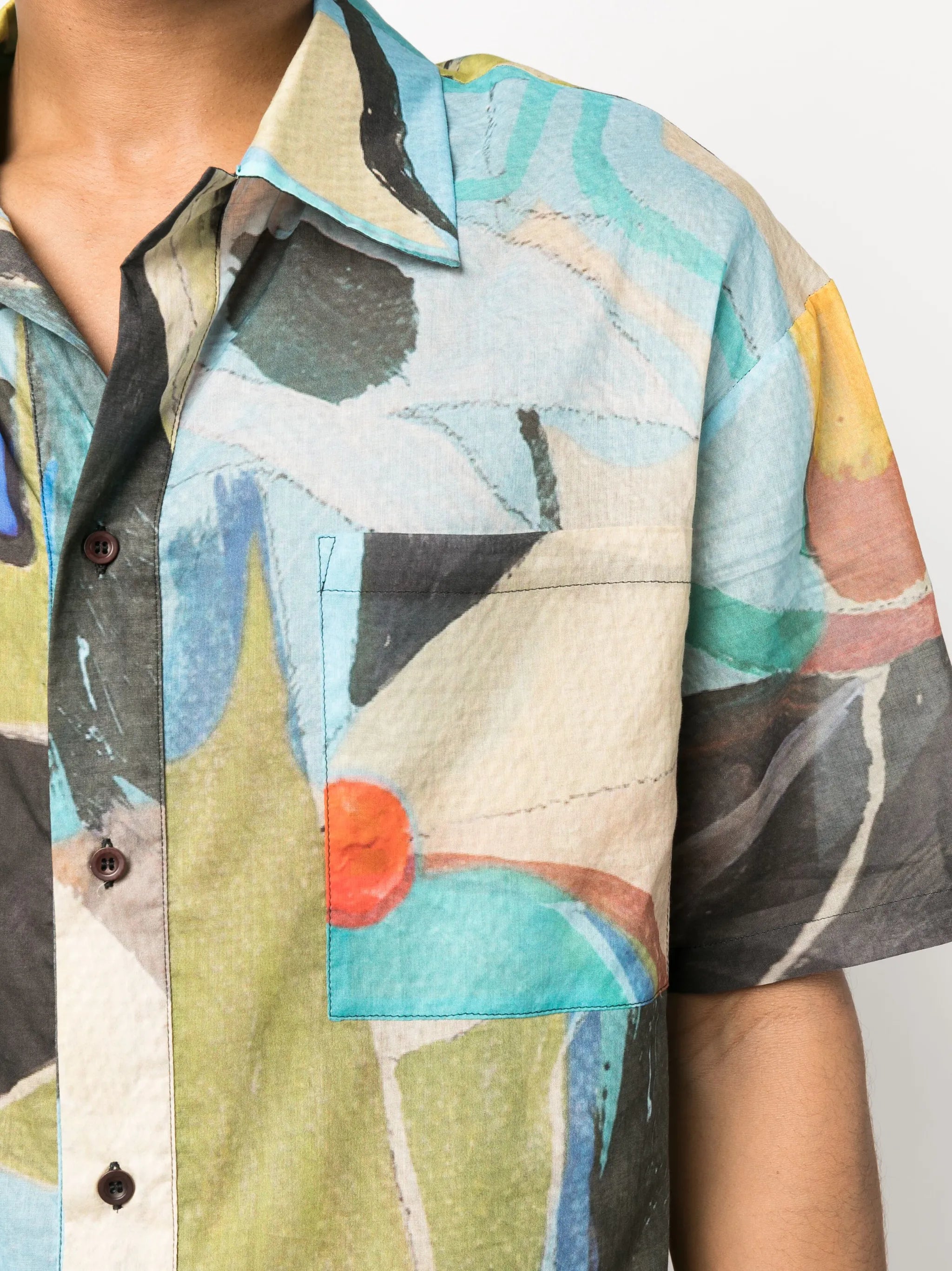 Sociale bowling shirt