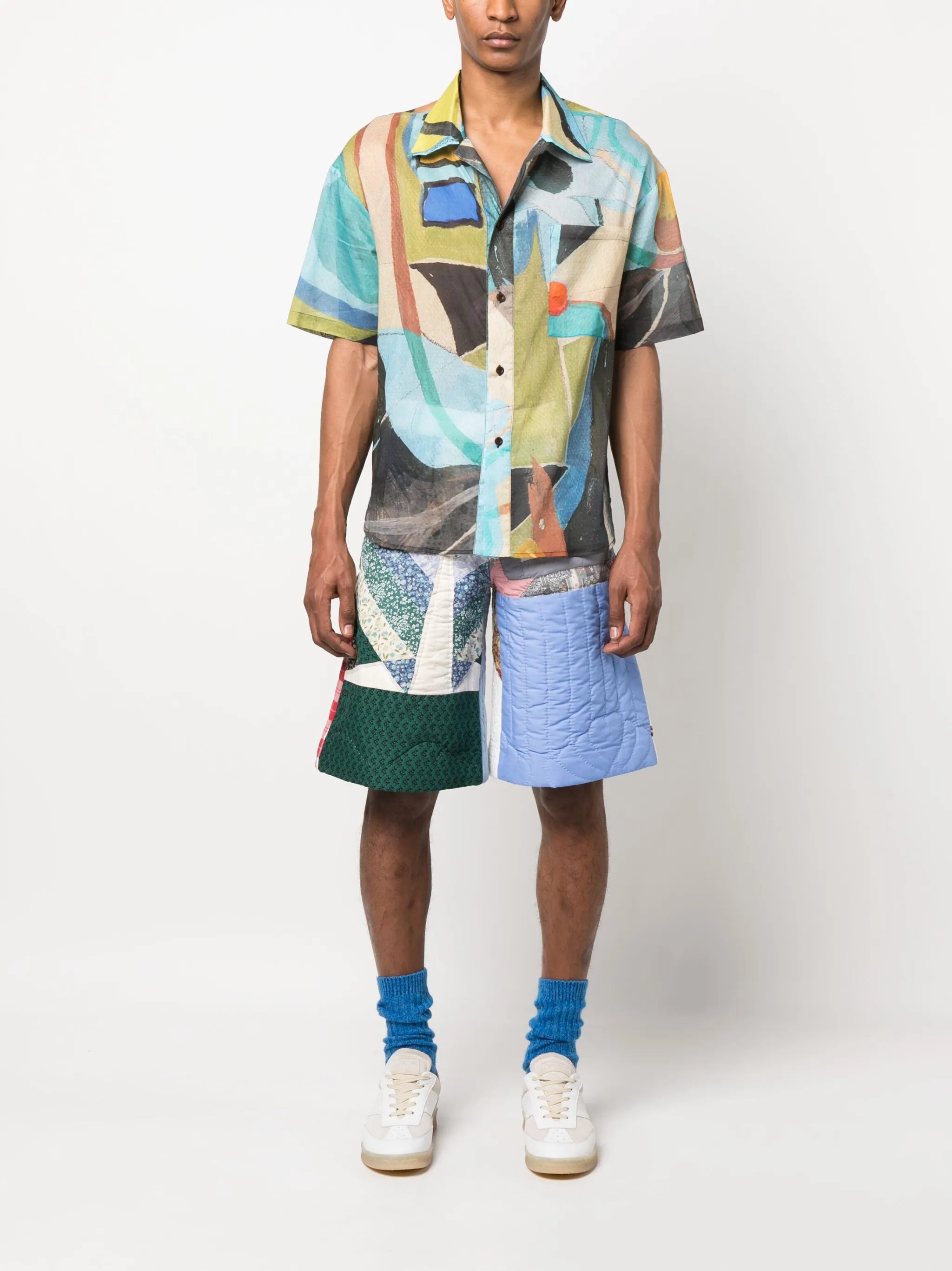 Sociale bowling shirt