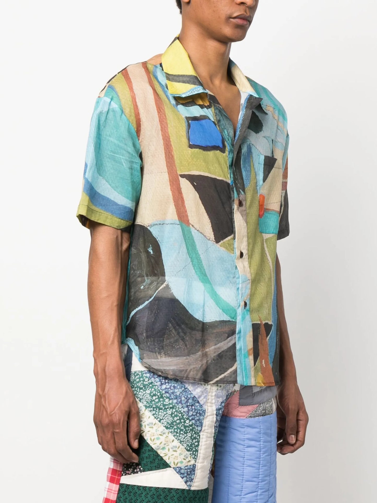 Sociale bowling shirt