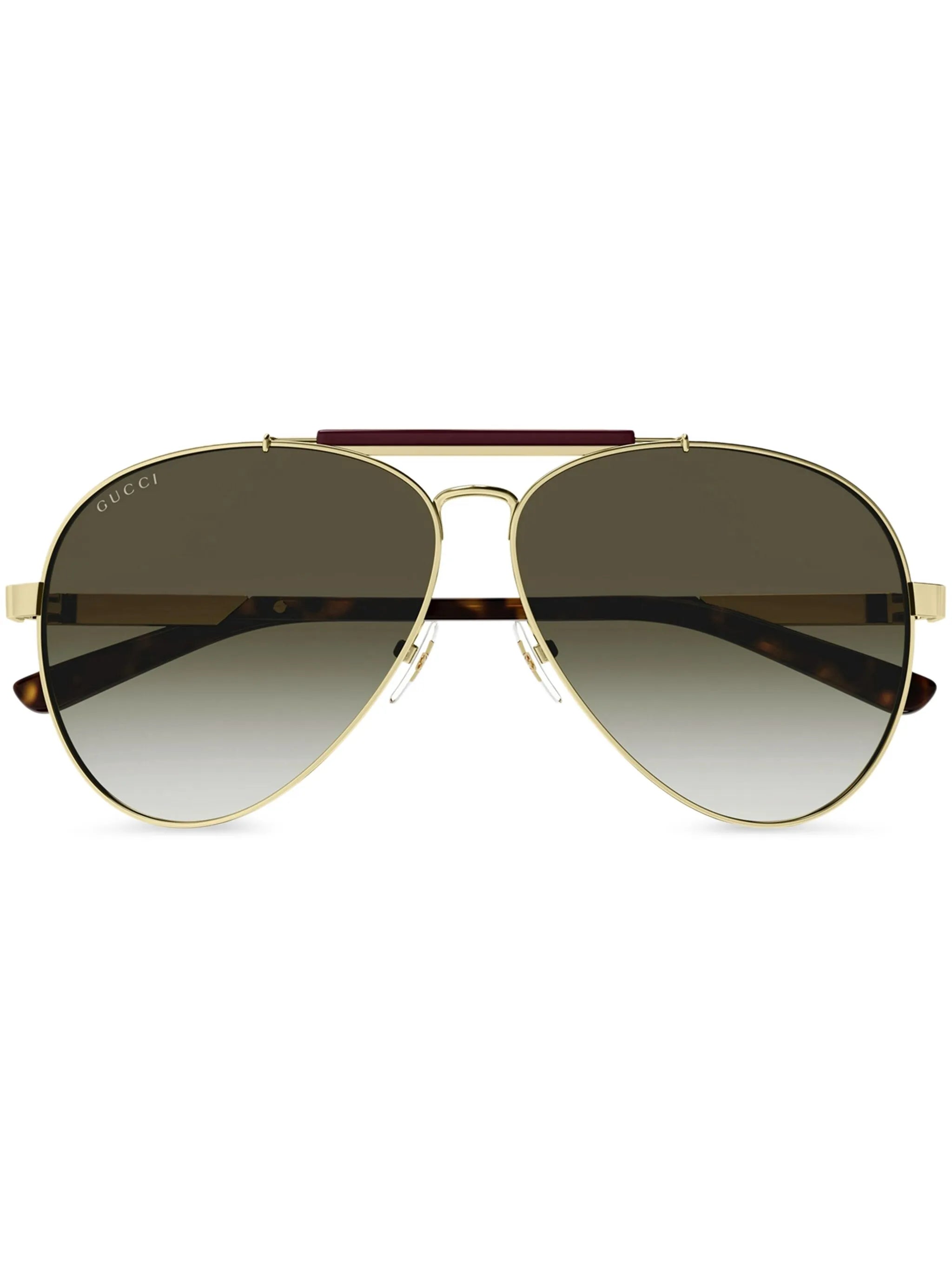 pilot-frame sunglasses