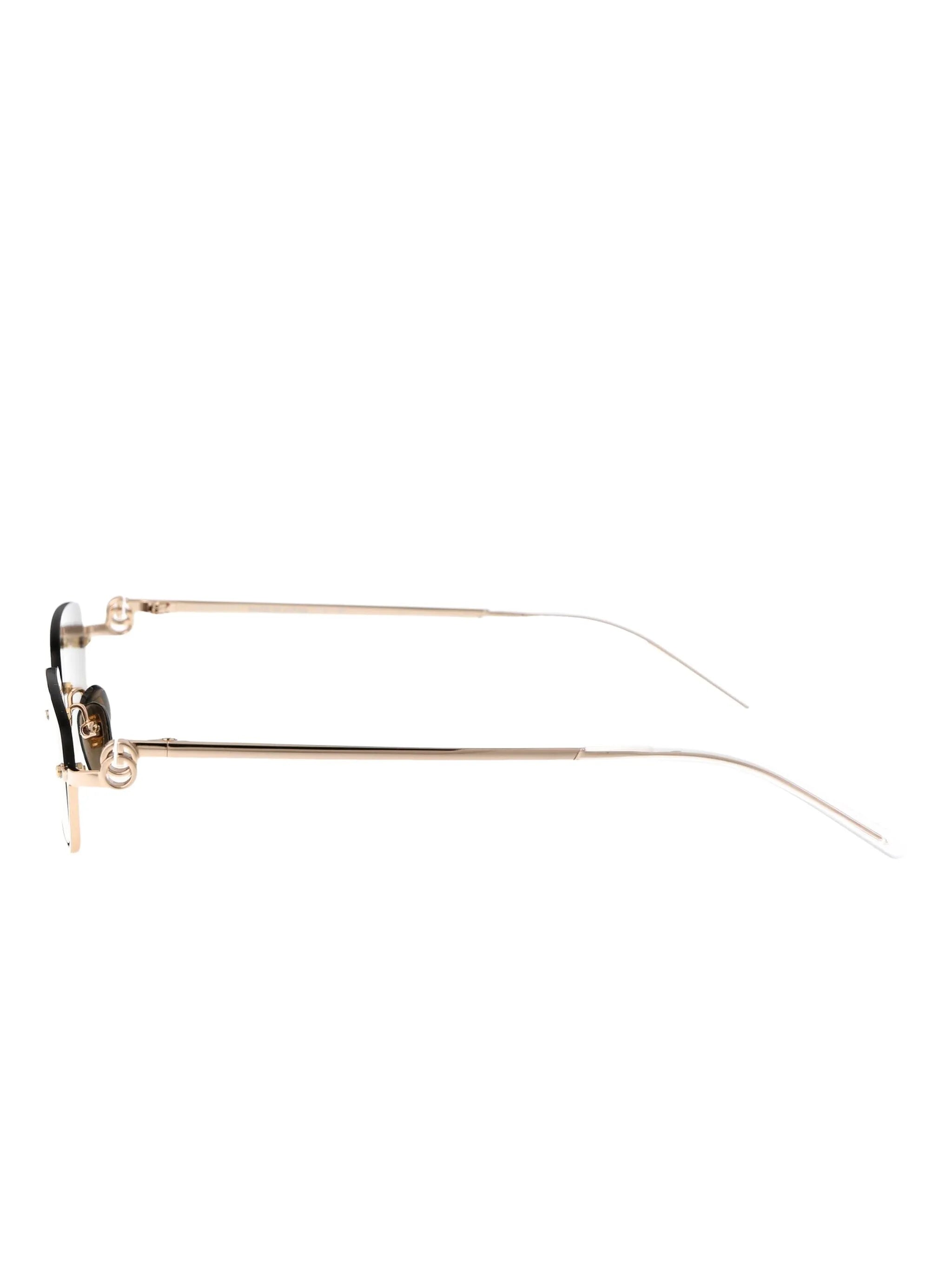 rectangular-frame sunglasses