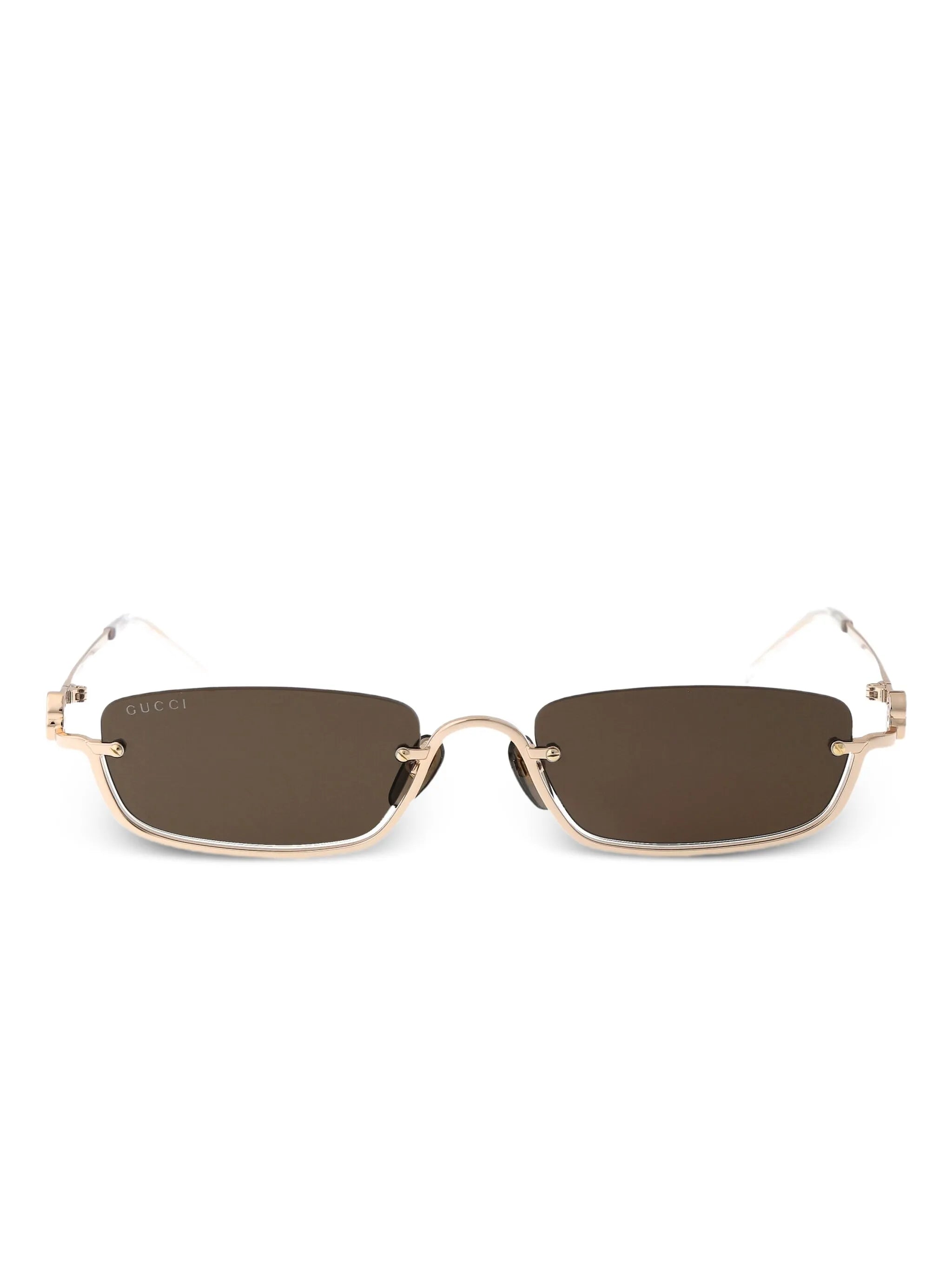 rectangular-frame sunglasses
