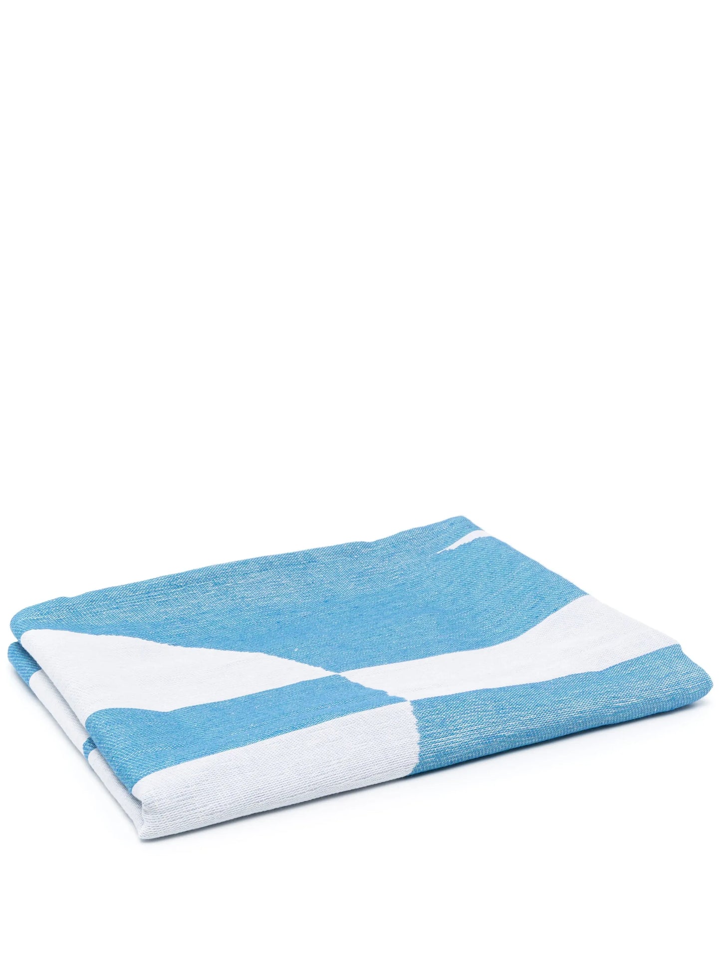 graphic-print beach towel