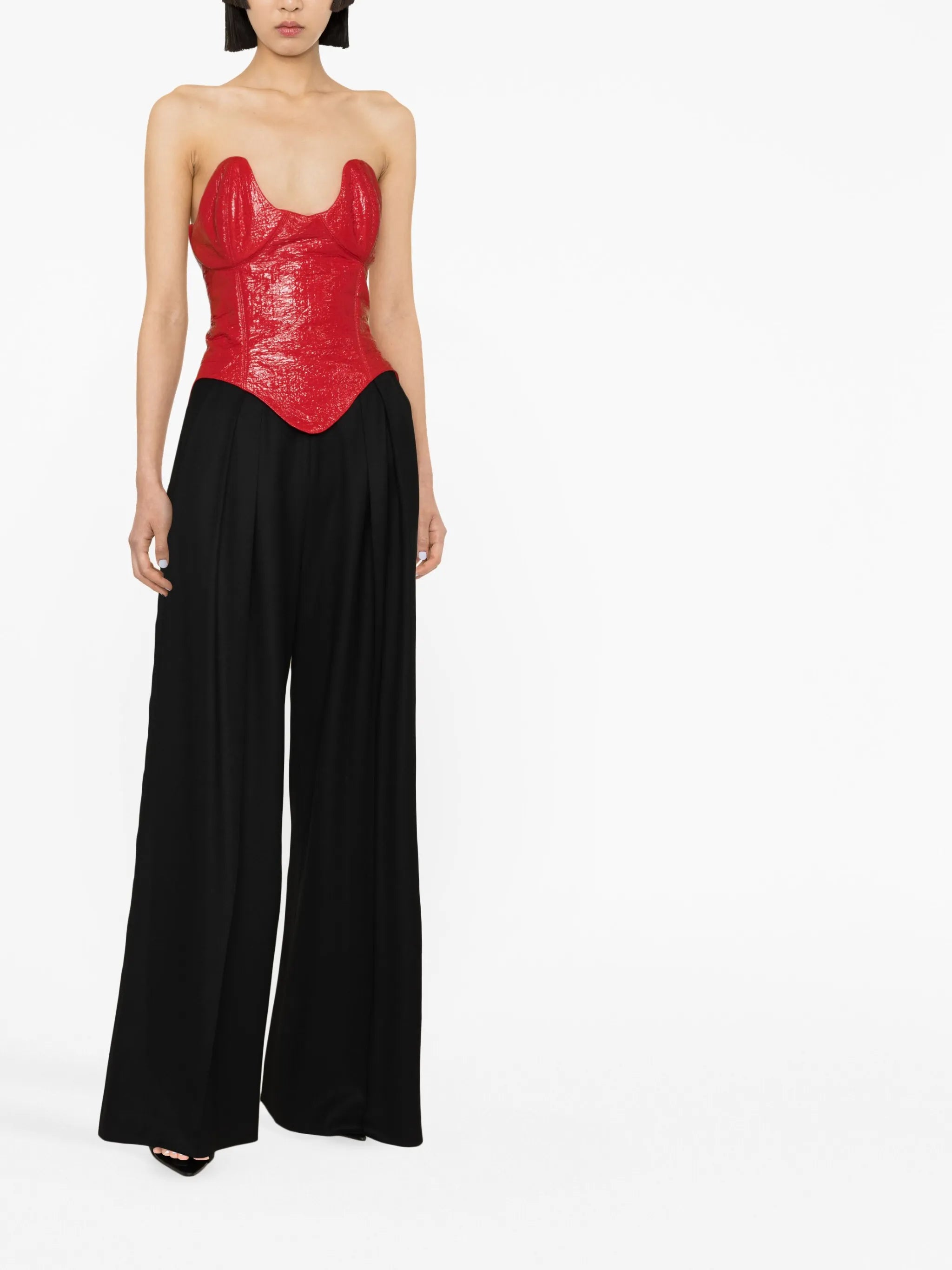 Jermaine strapless corset top