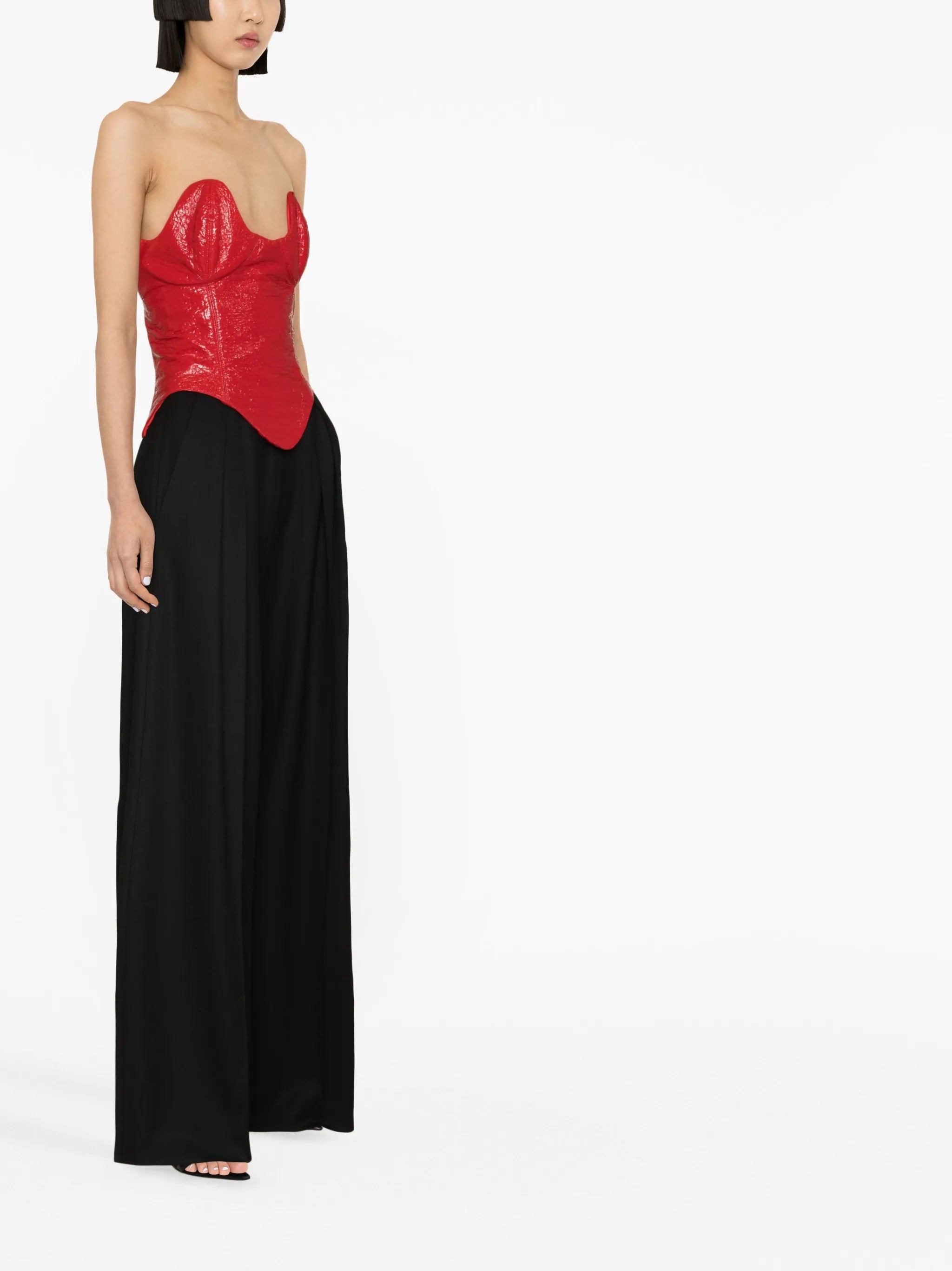 Jermaine strapless corset top