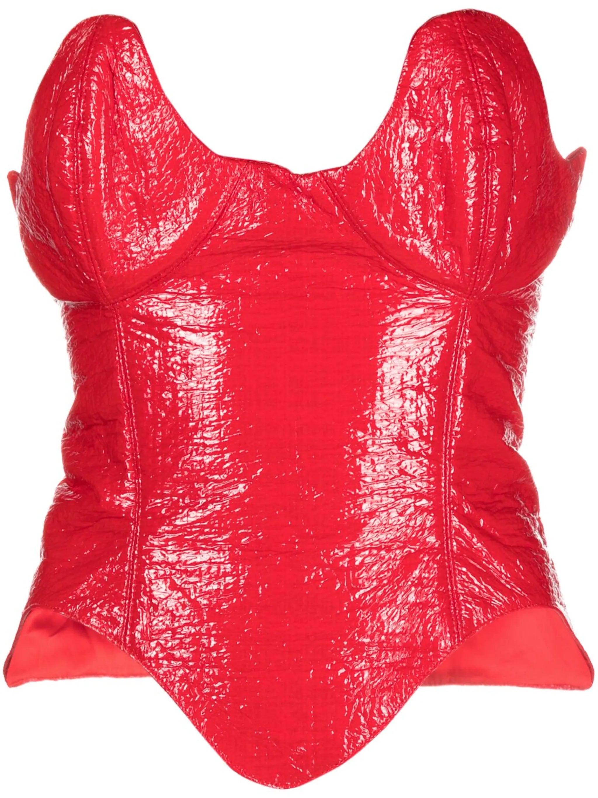 Jermaine strapless corset top