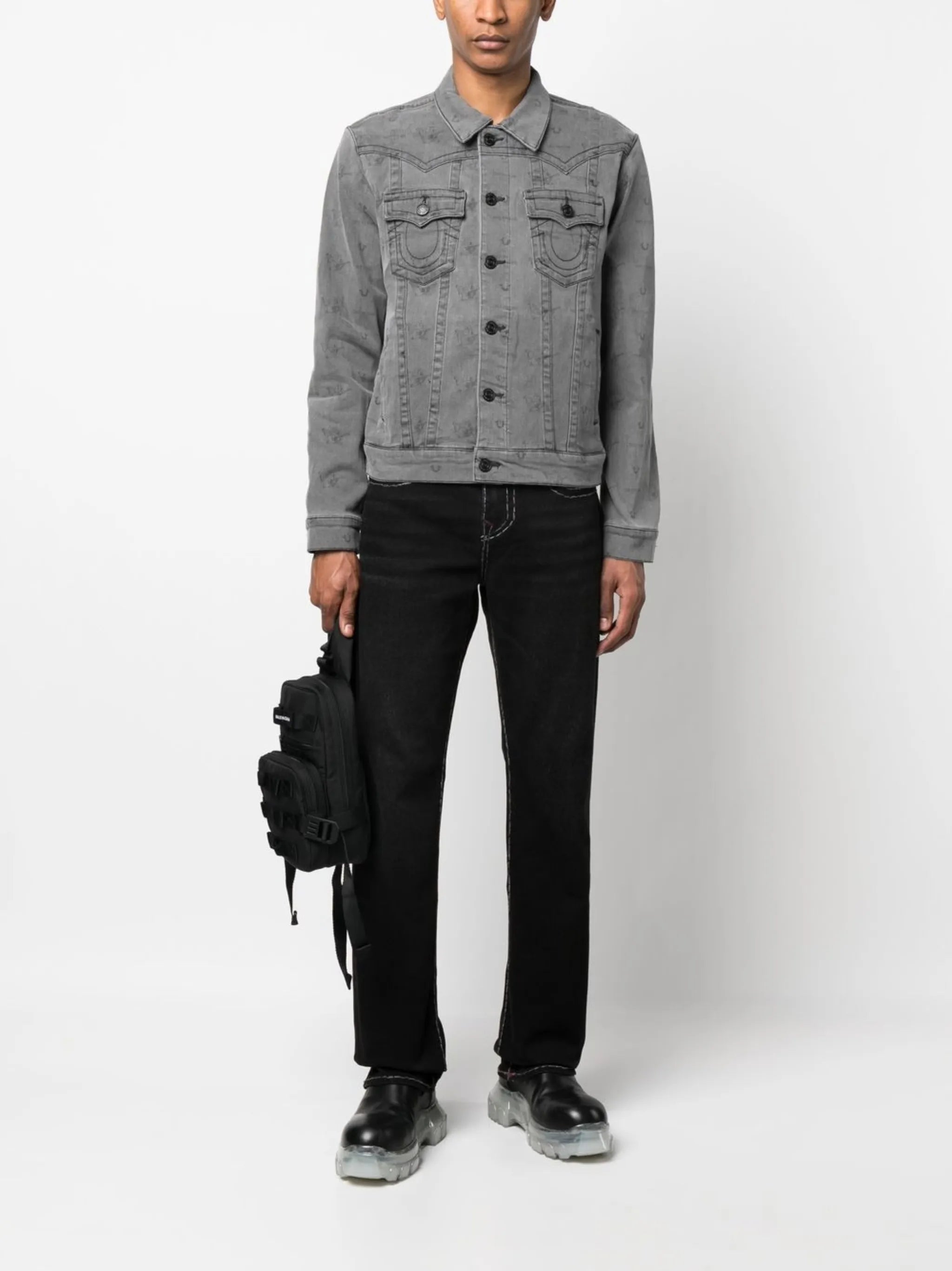 Jimmy logo-print jacket