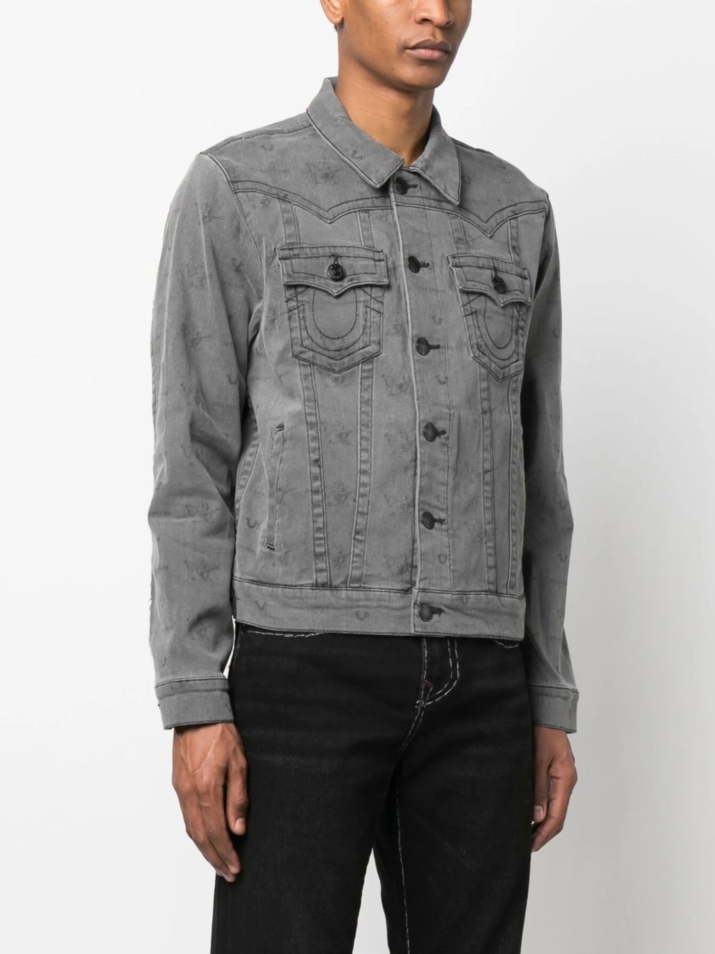 Jimmy logo-print jacket