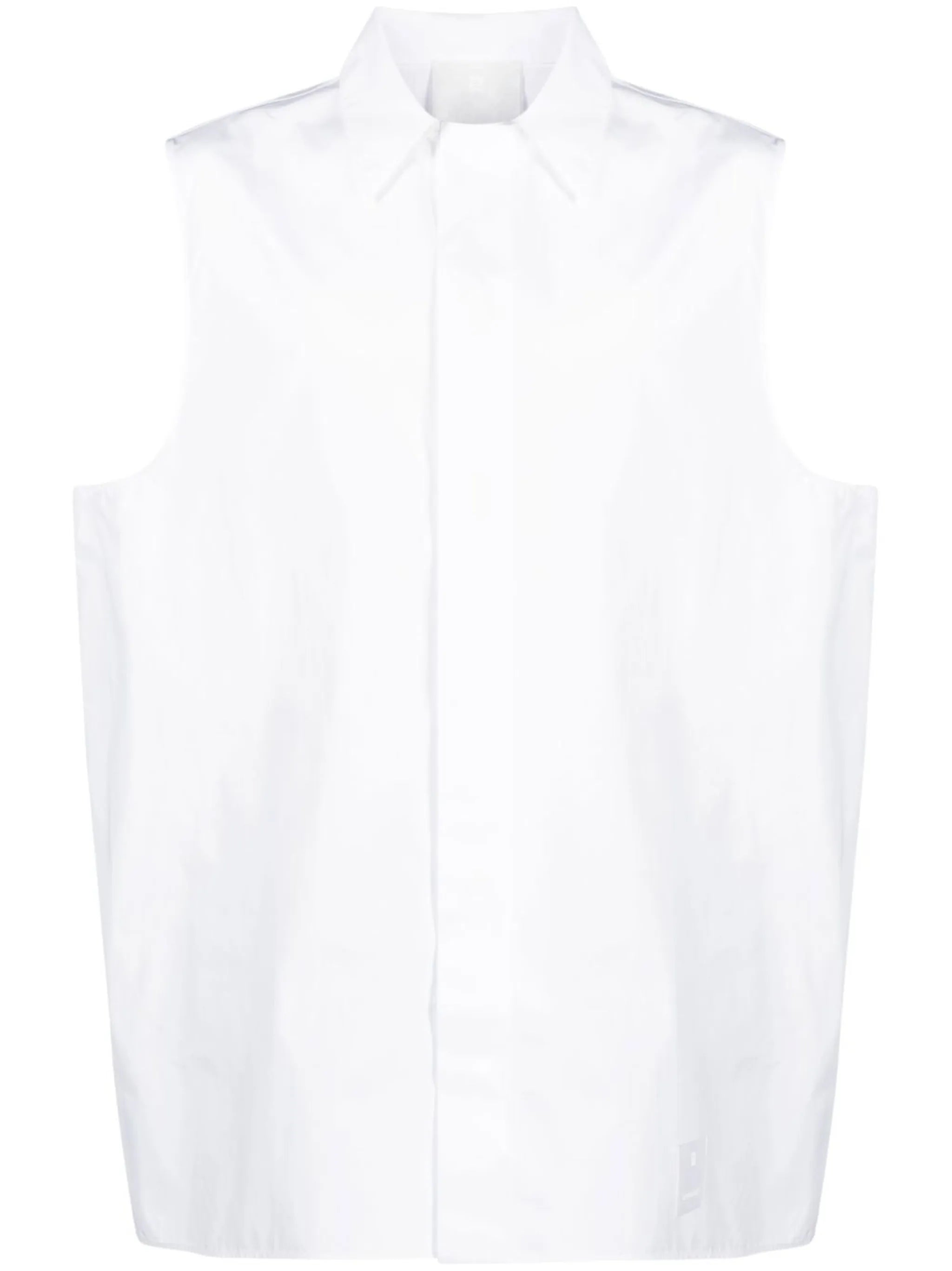 long sleeveless shirt