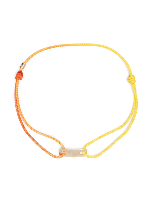 14kt yellow gold cord bracelet