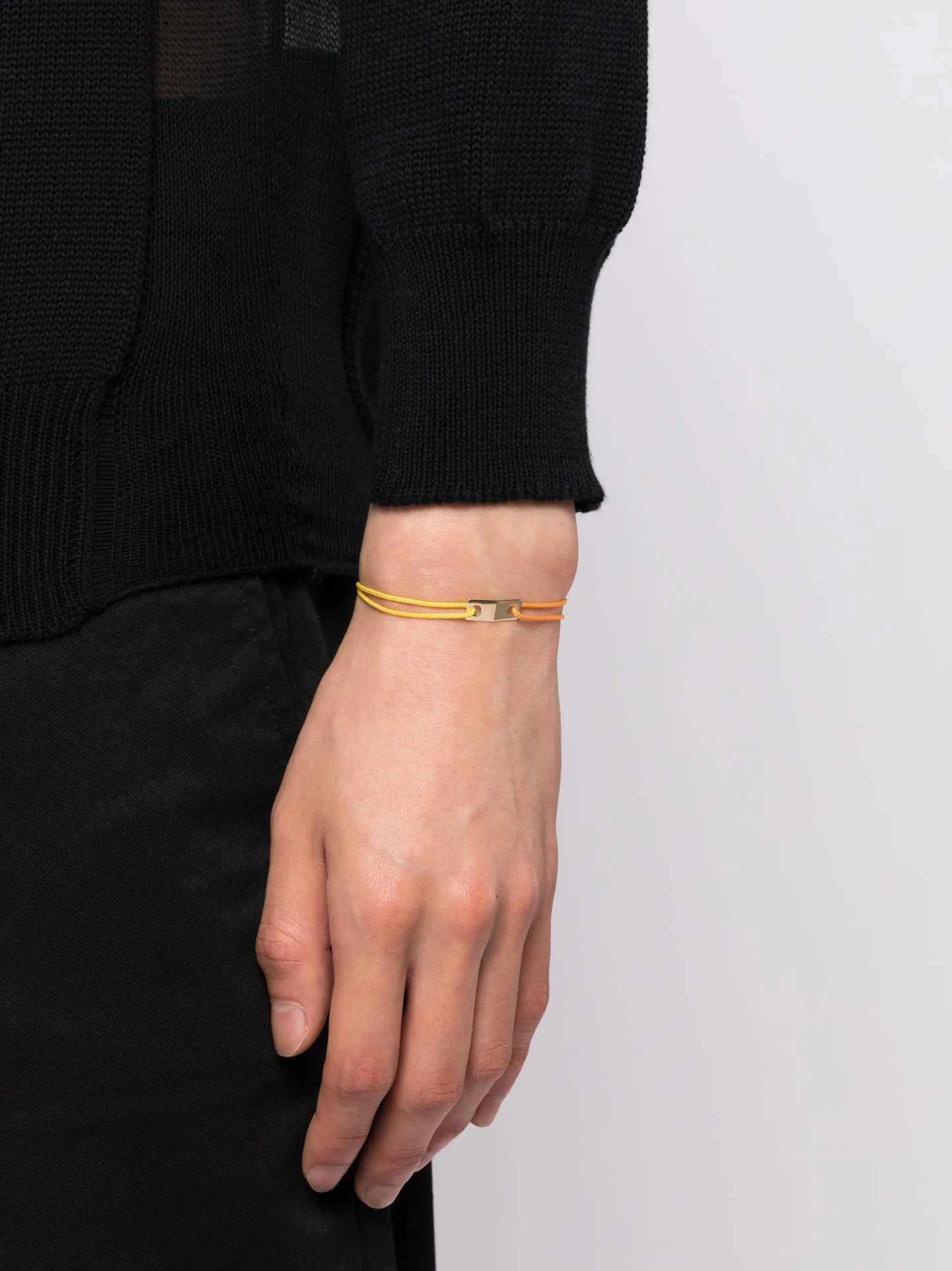 14kt yellow gold cord bracelet