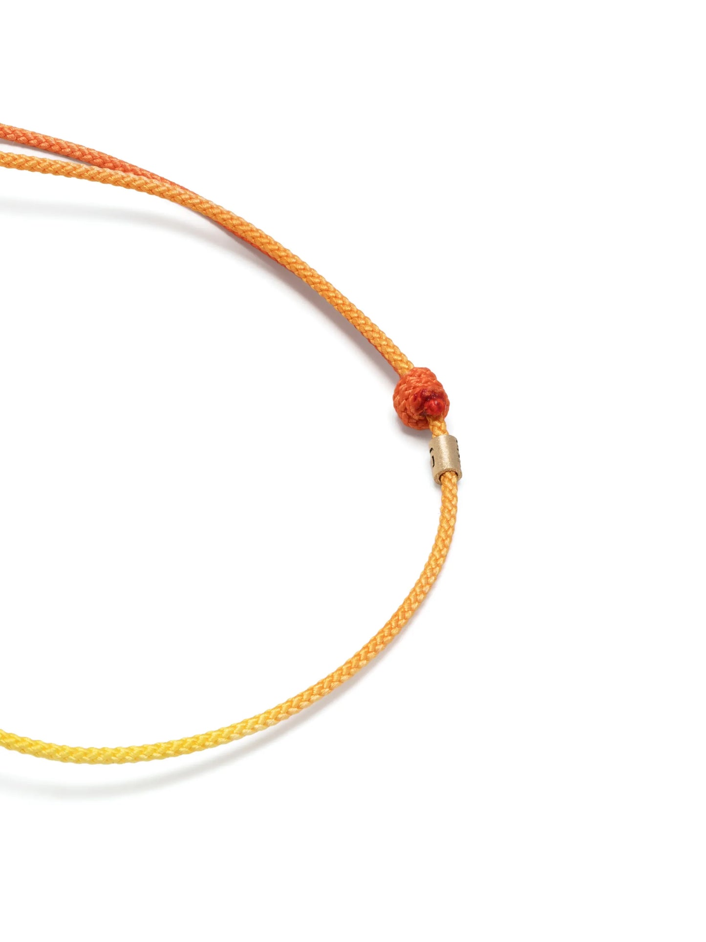 14kt yellow gold cord bracelet