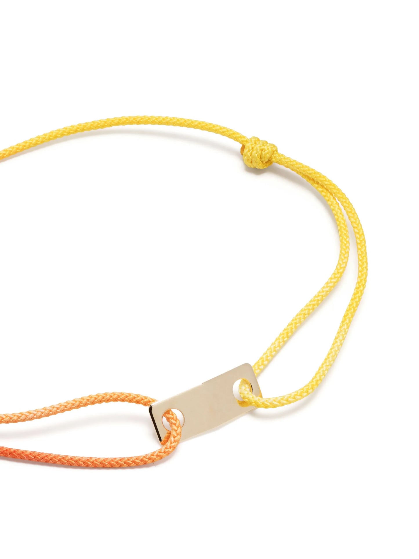 14kt yellow gold cord bracelet