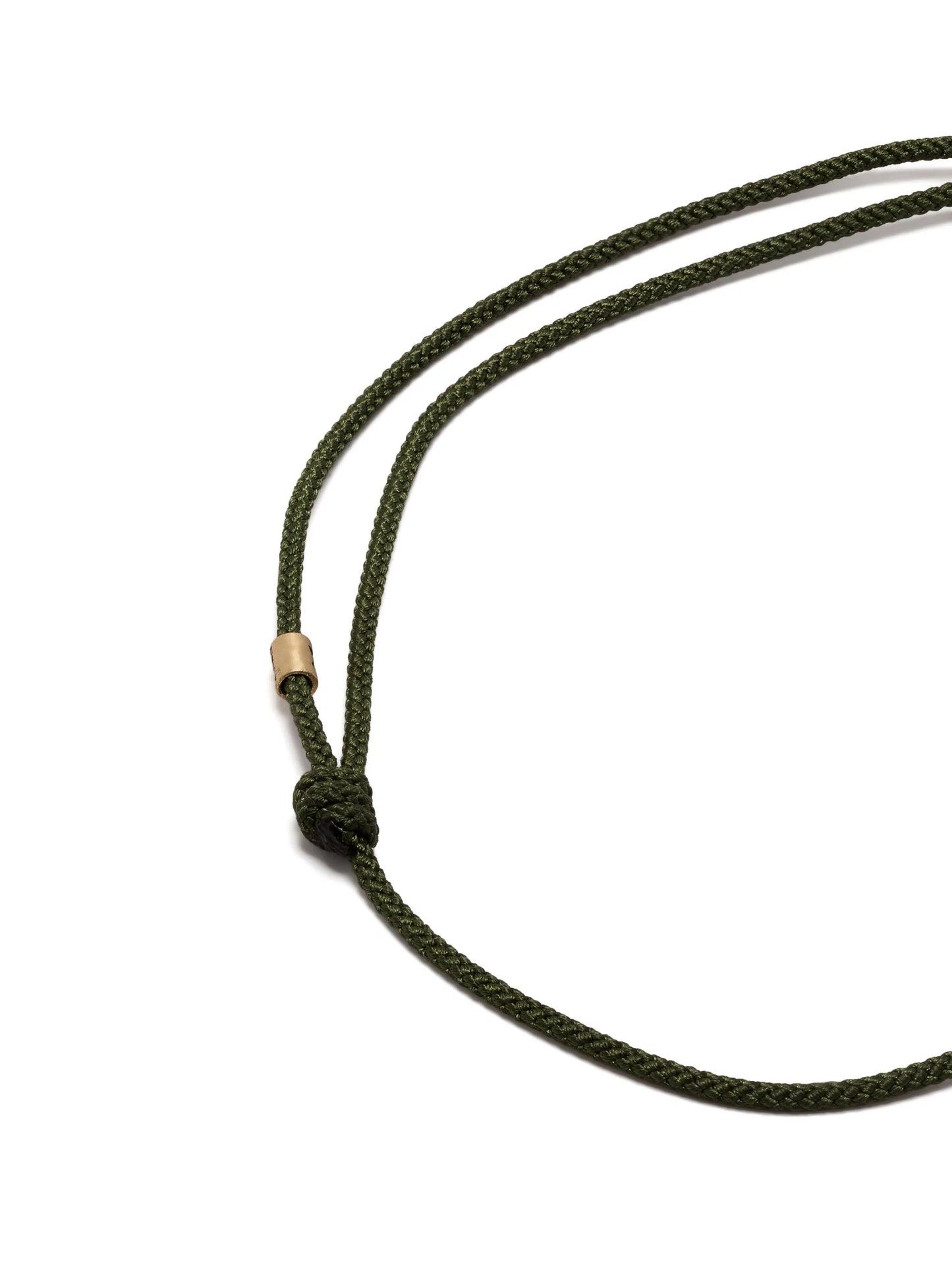 14kt yellow gold medium Ball Diamond cord bracelet