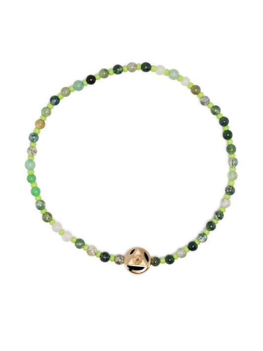 14kt yellow gold Light of the Majestic beaded bracelet