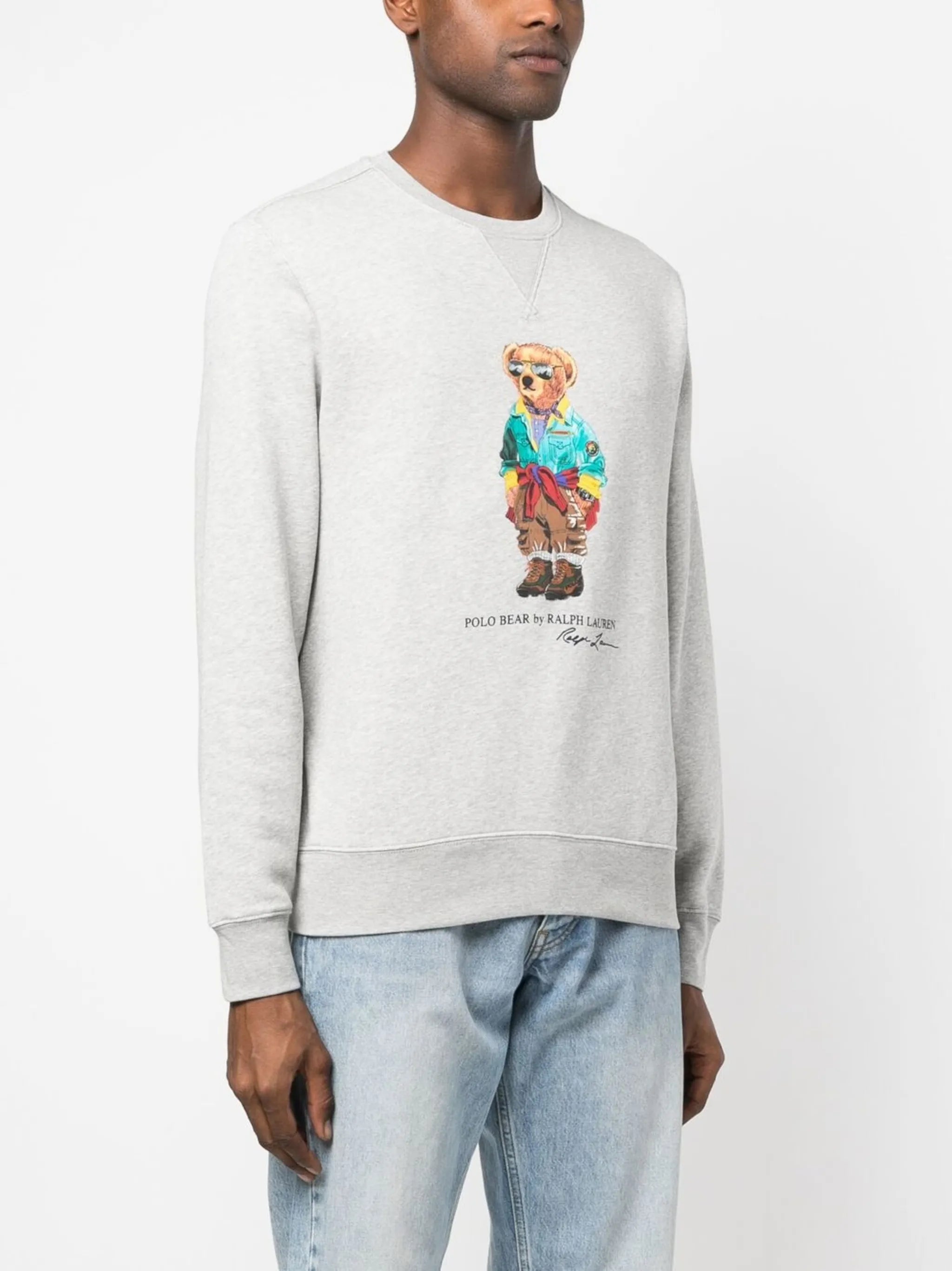 Polo Bear-print sweatshirt