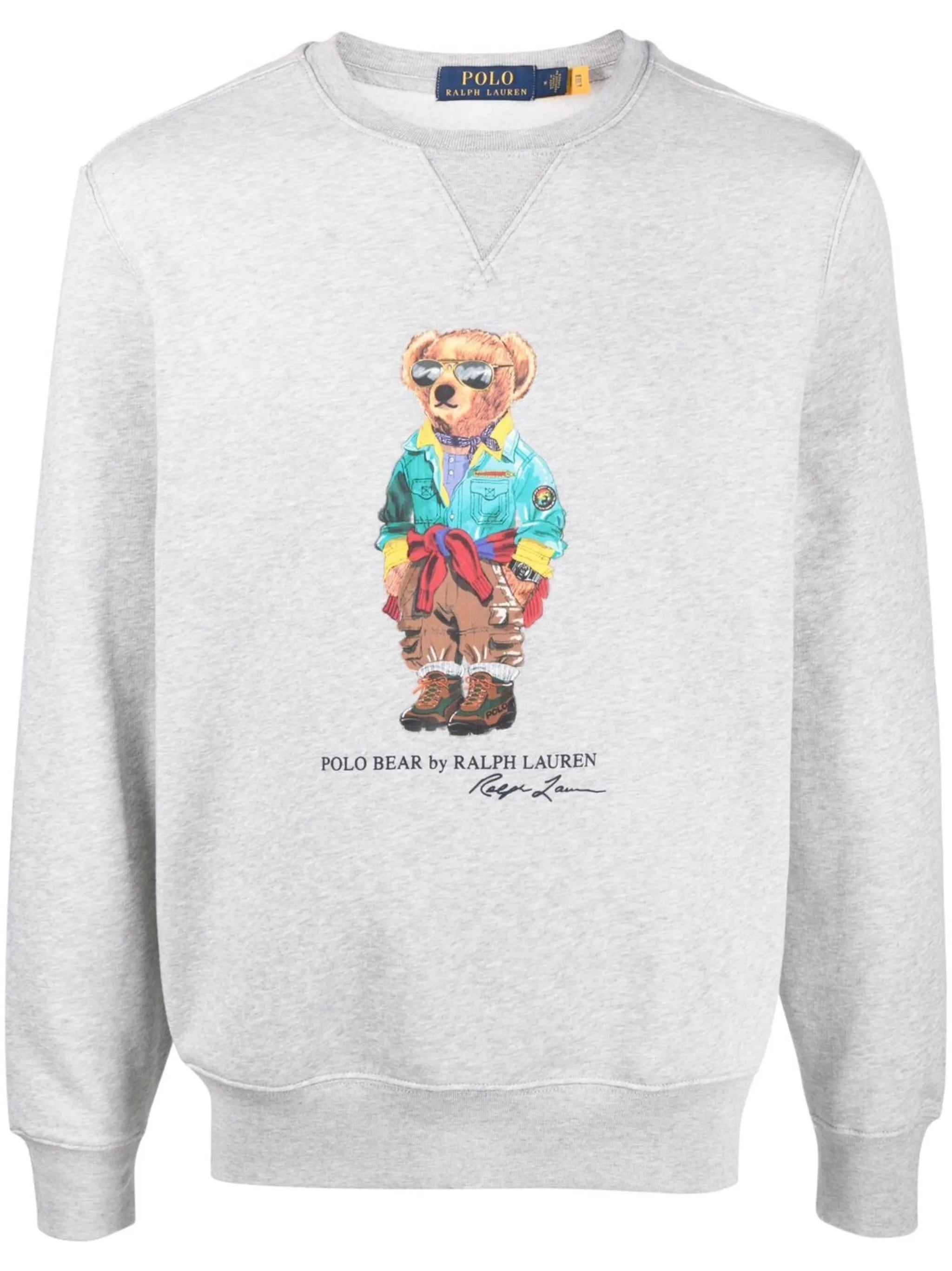 Polo Bear-print sweatshirt
