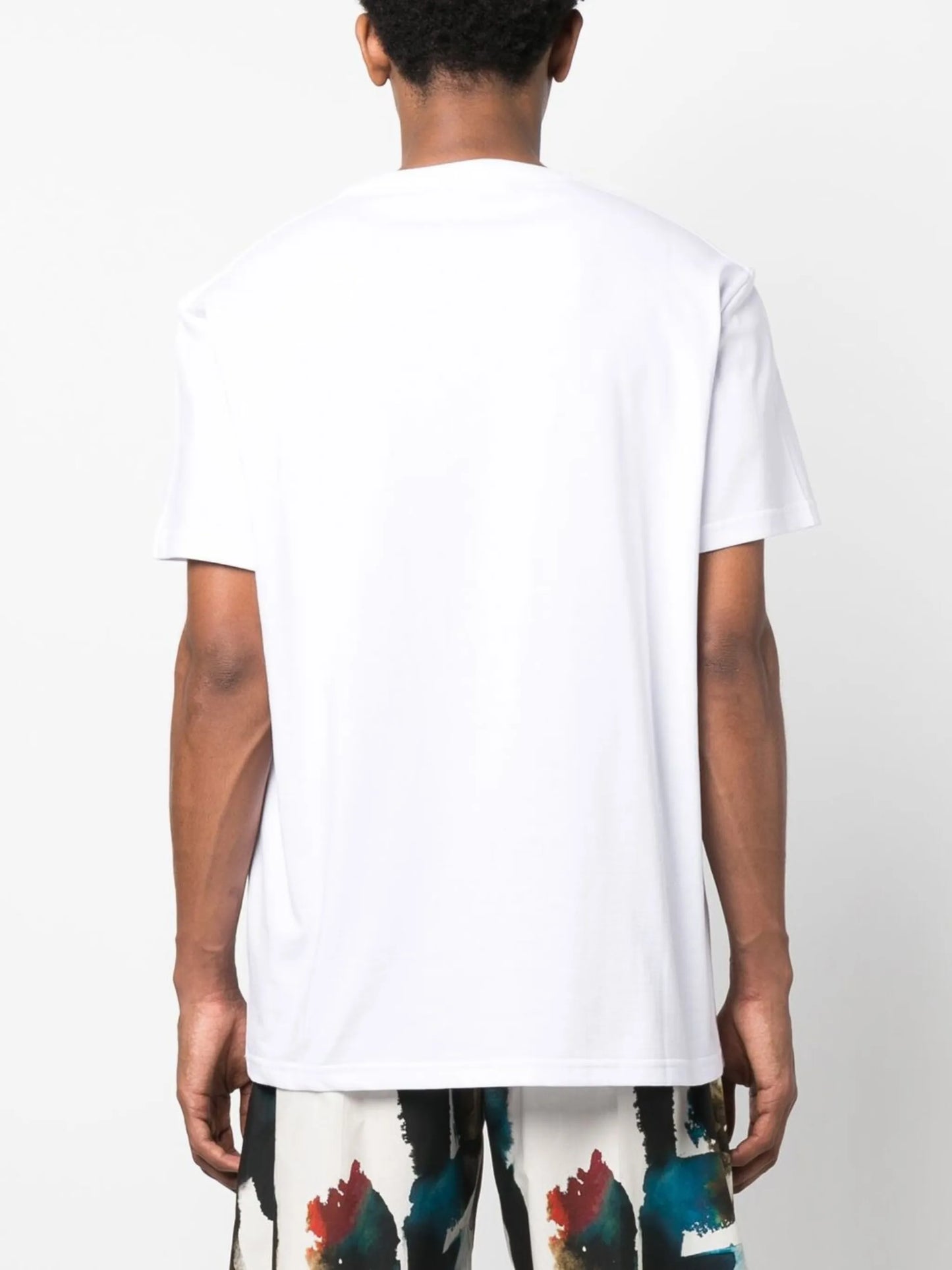 Watercolour Graffiti print T-shirt