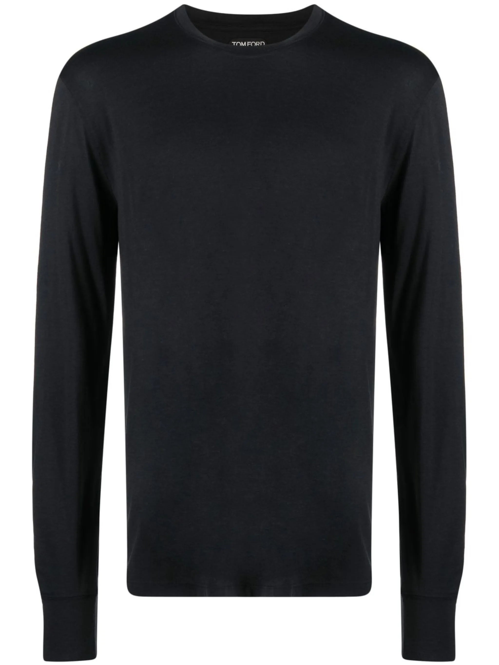 round-neck long-sleeve T-shirt