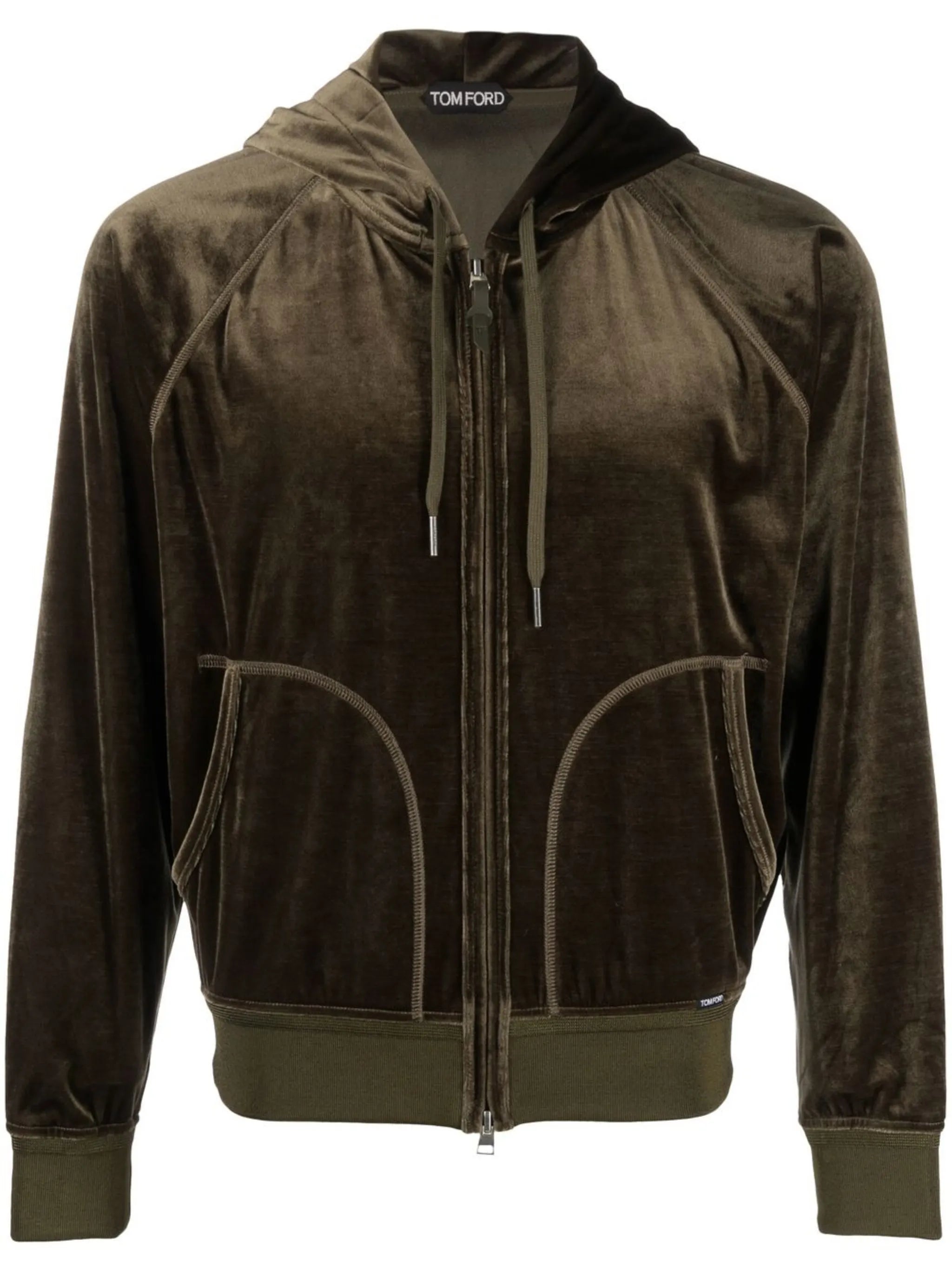 full-zip hooded jacket