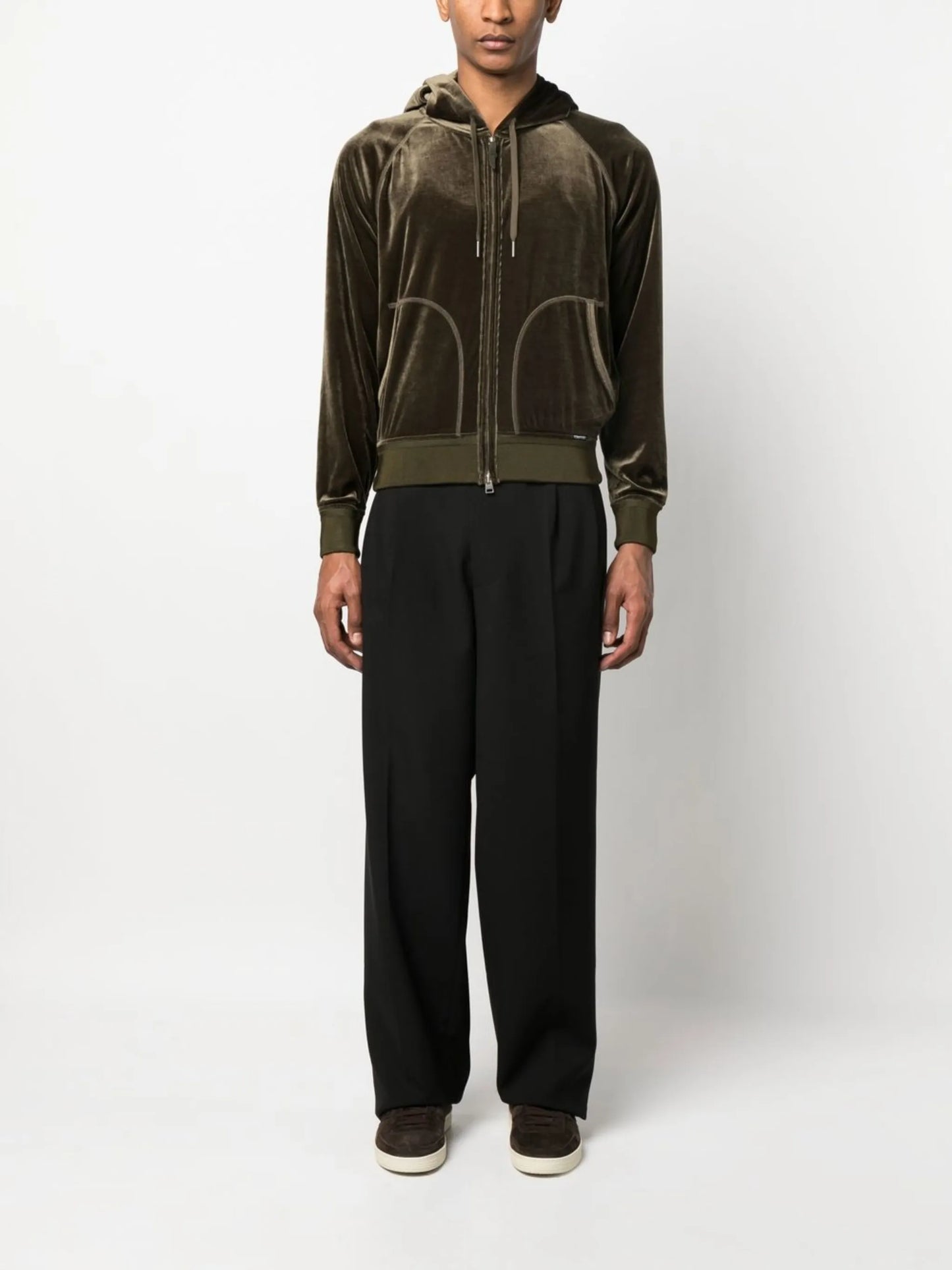 full-zip hooded jacket