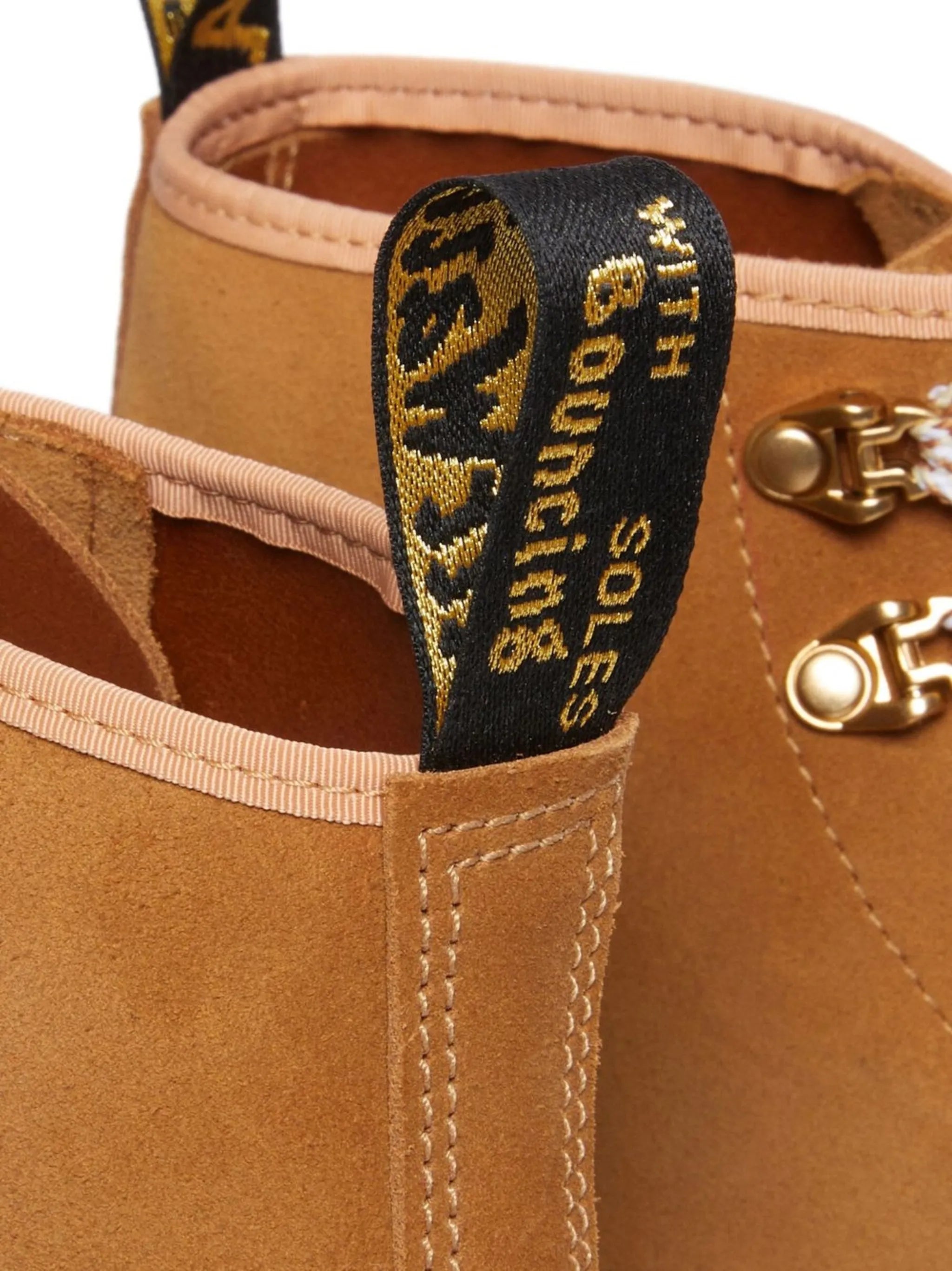 chunky lace-up suede boots