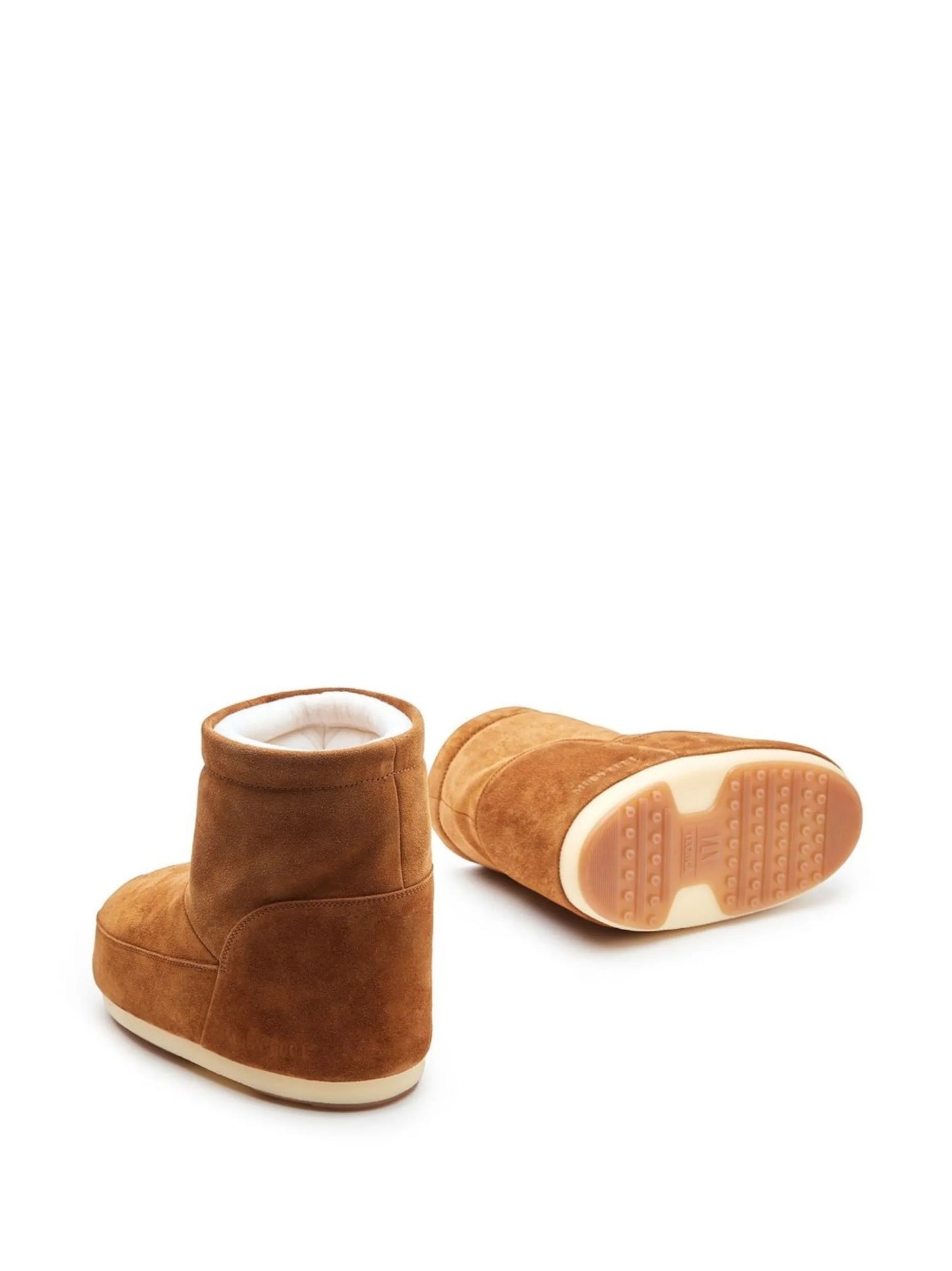 No Lace Icon suede snow boots
