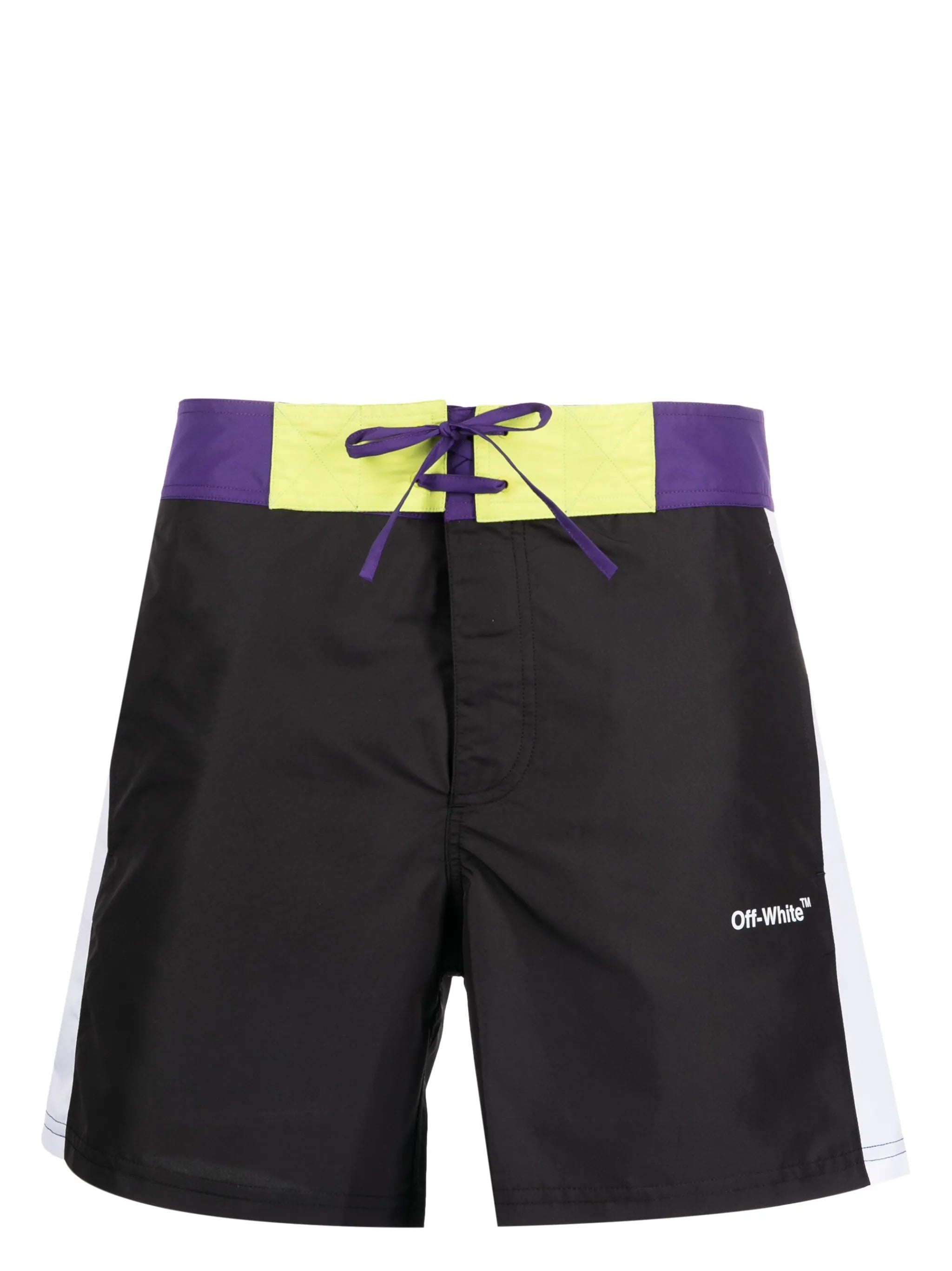 Arrows-print swim shorts
