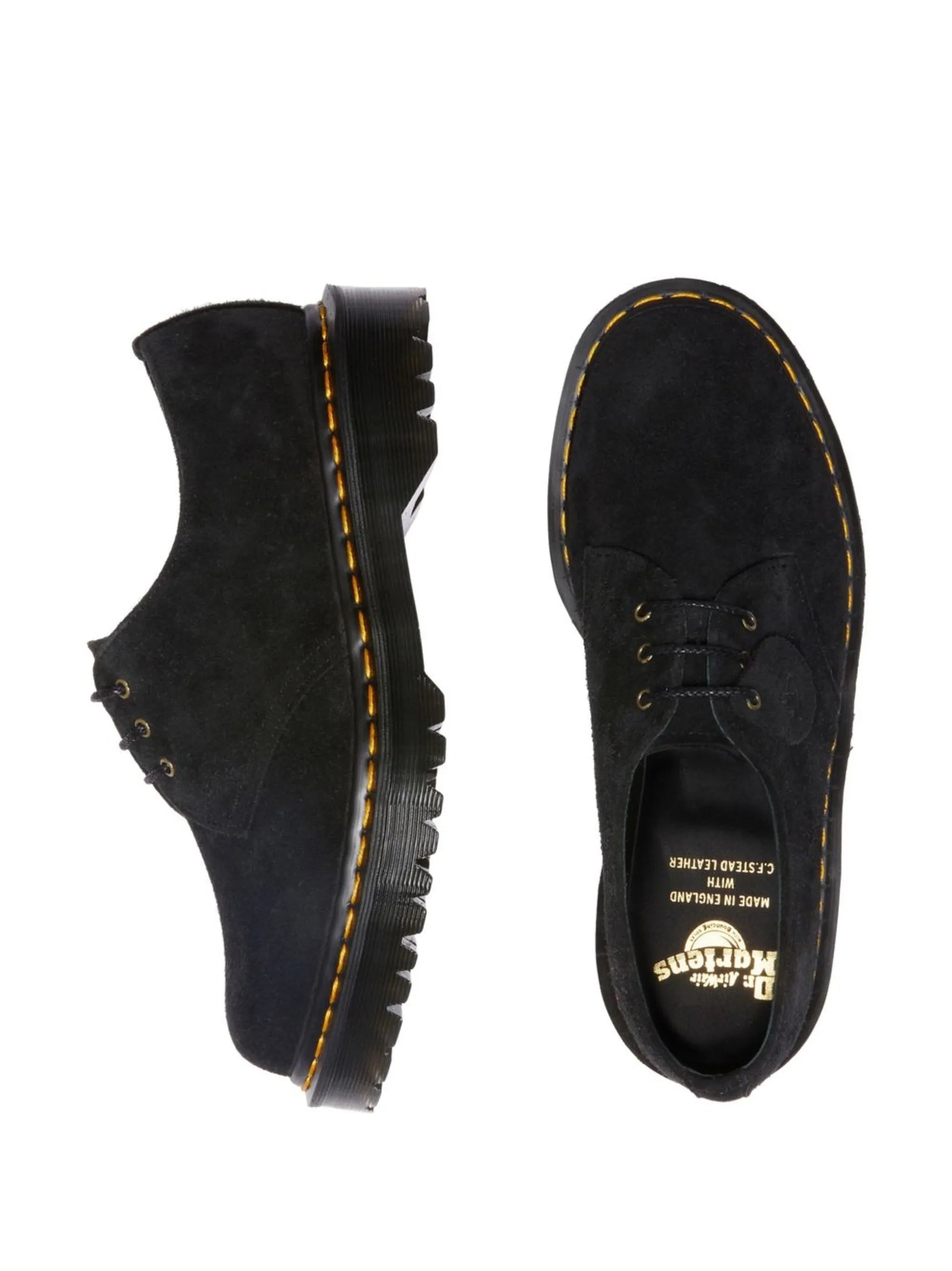 lace-up suede derby shoes