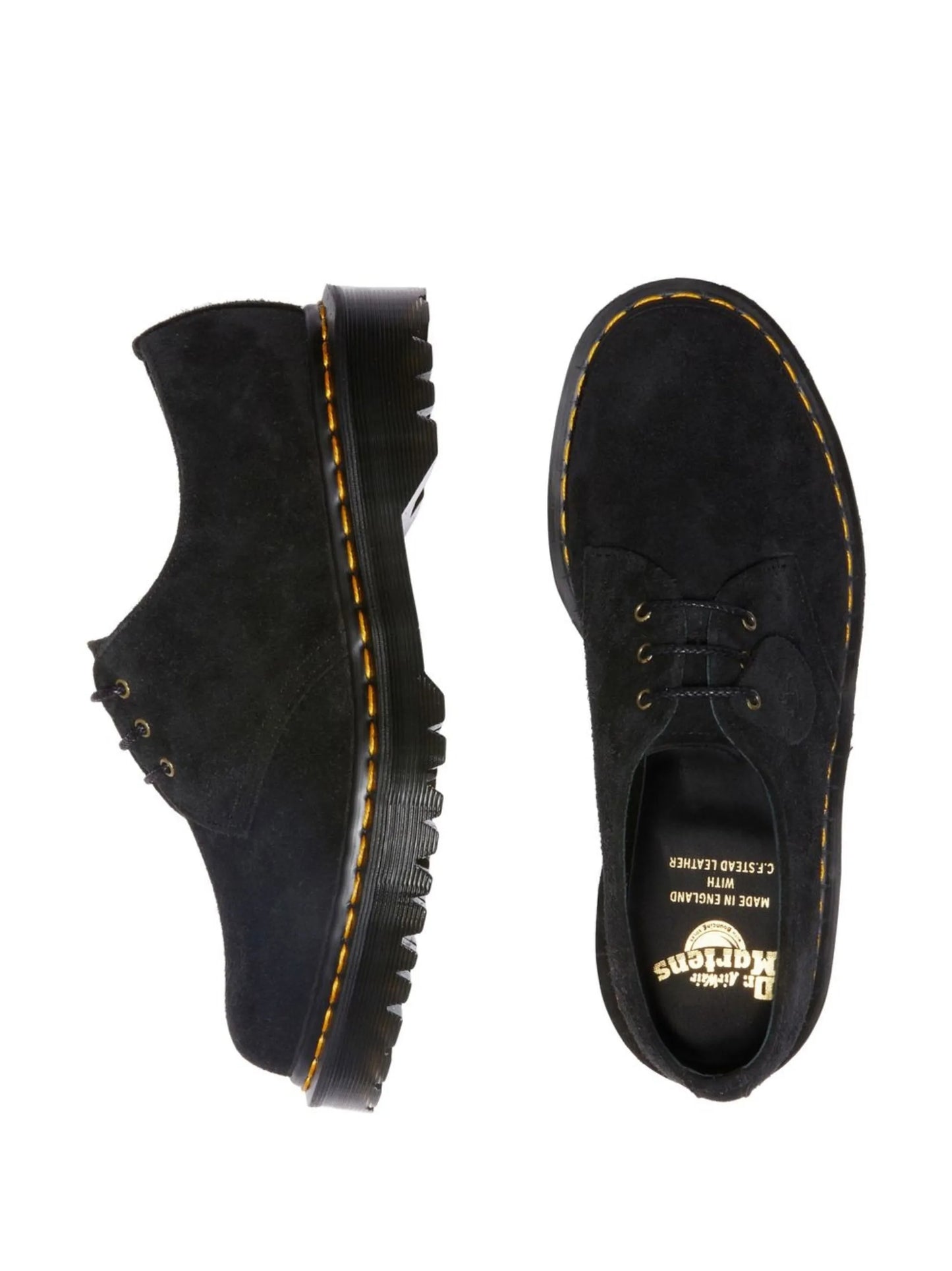 lace-up suede derby shoes