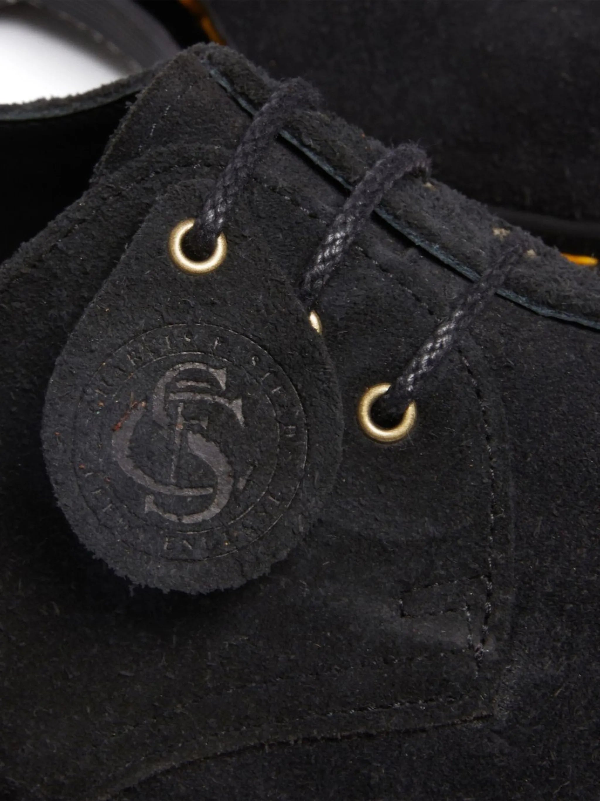 lace-up suede derby shoes