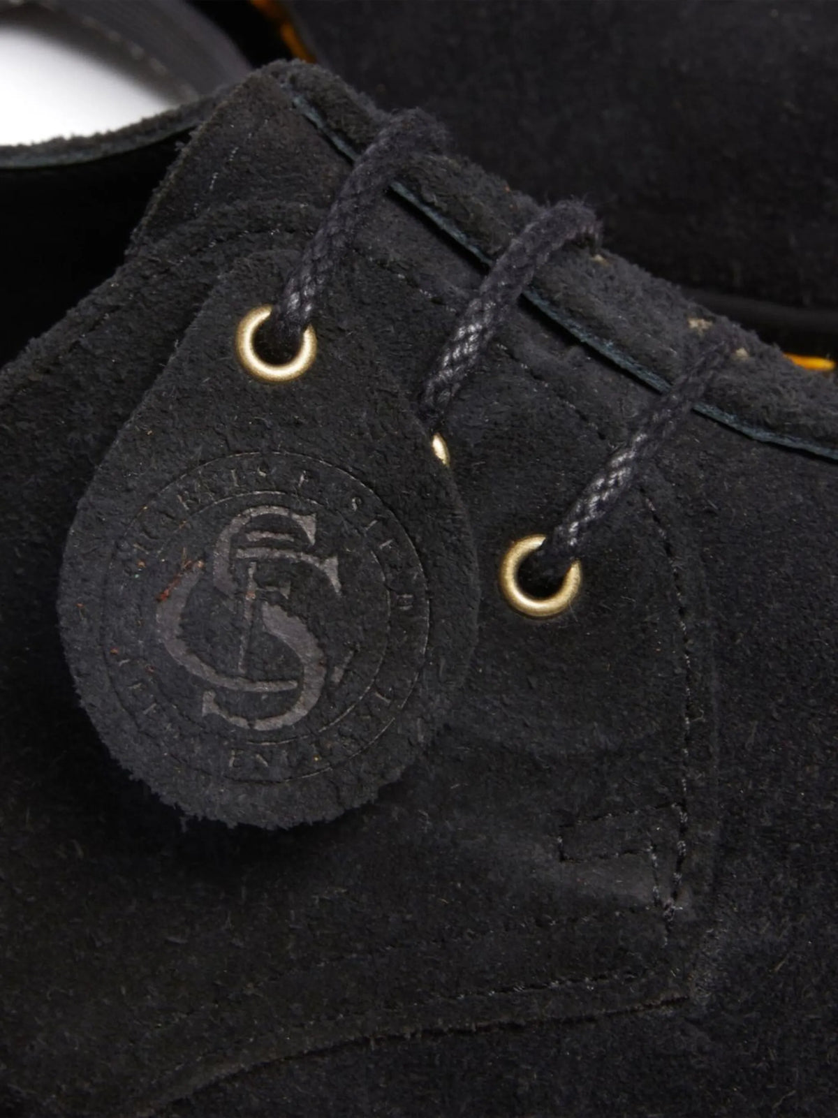 lace-up suede derby shoes