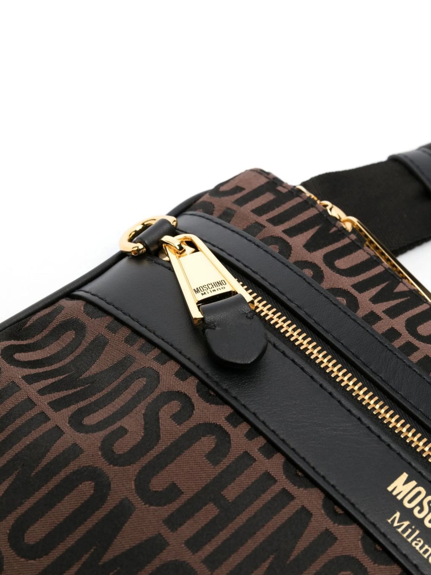 jacquard-logo cross-body bag