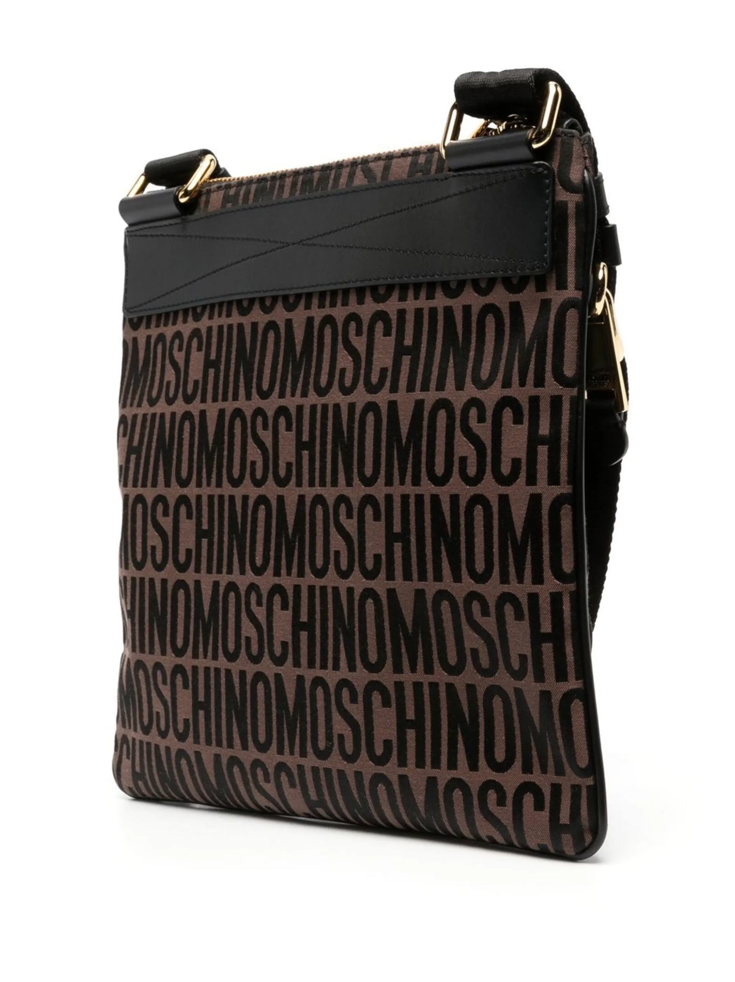 jacquard-logo cross-body bag