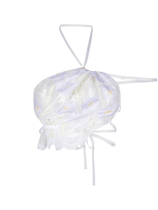 curtain lace top