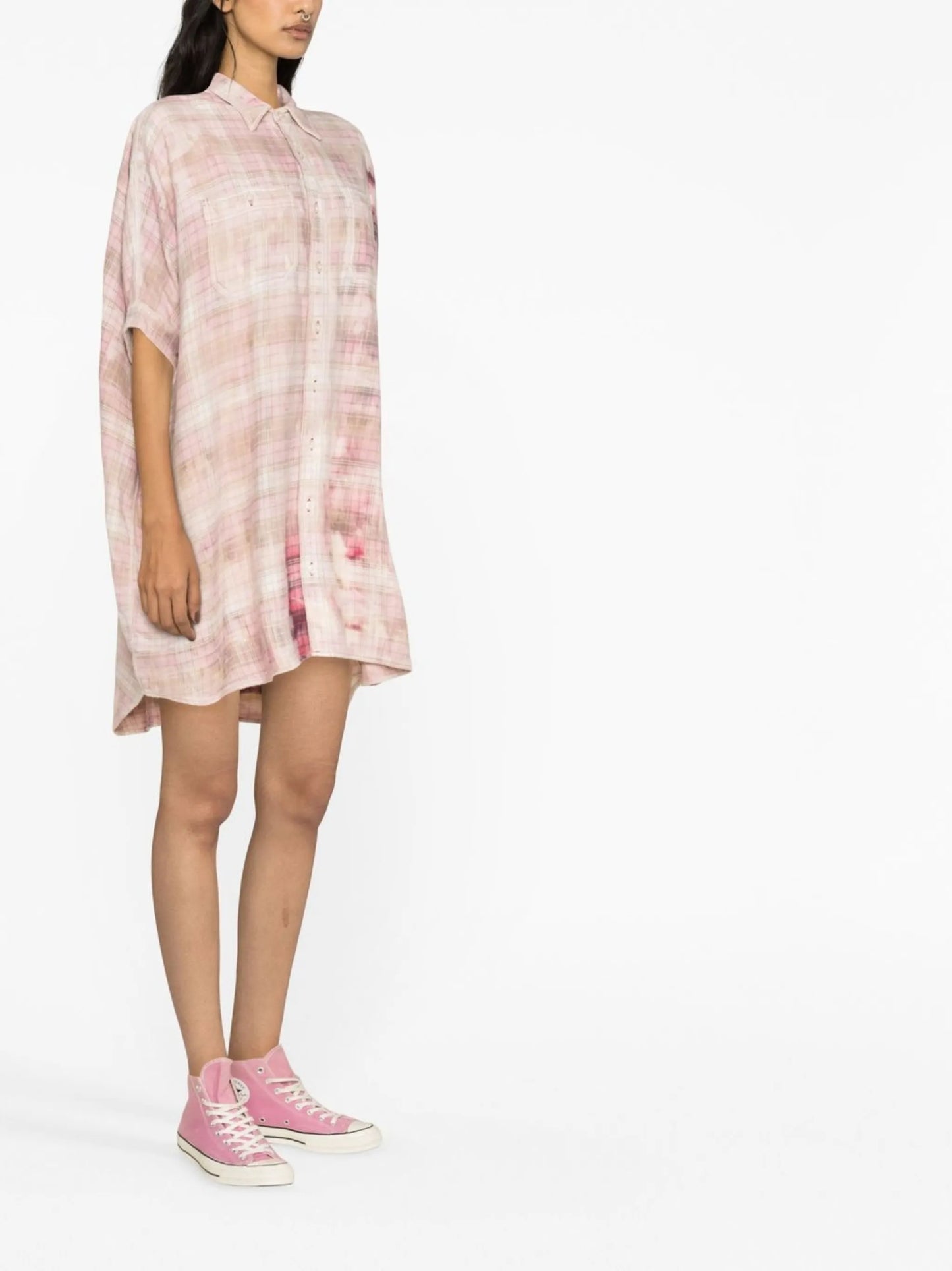 oversized cotton dress